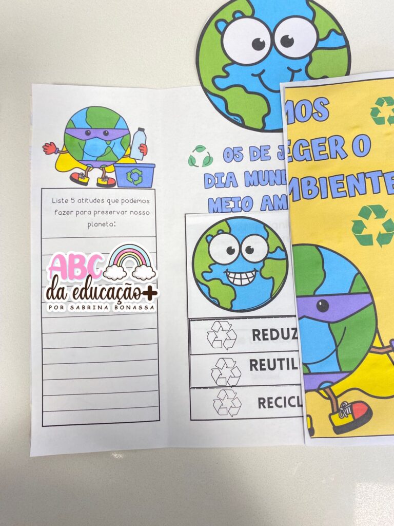 Lapbook Meio Ambiente Prof Decorativa Loja