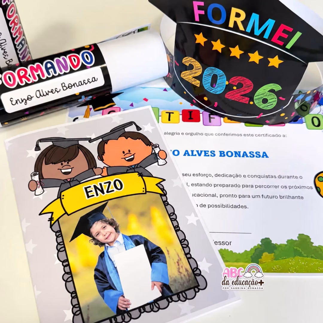 Mini Kit de Formatura Infantil 2026