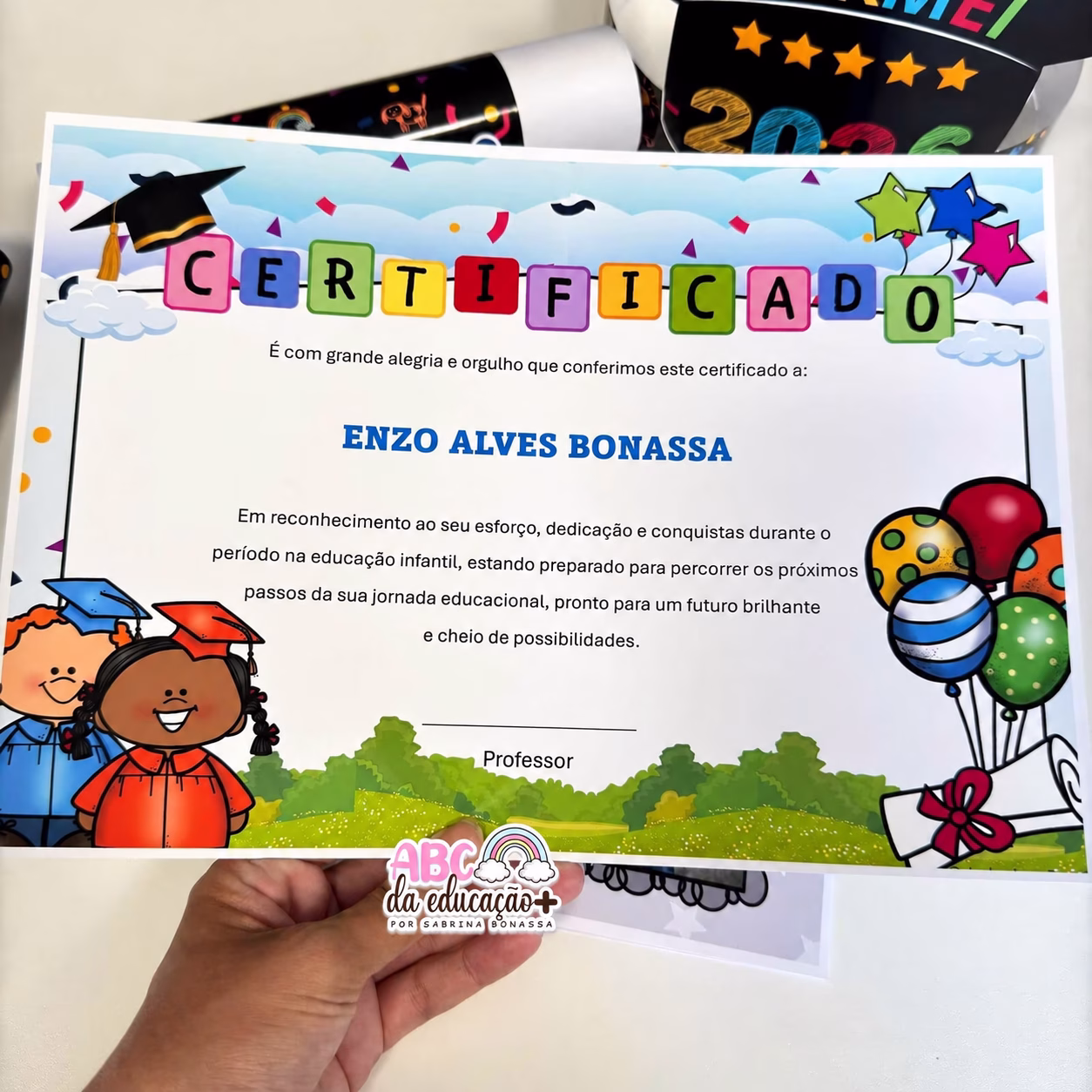 Mini Kit de Formatura Infantil 2026 - Imagem 5