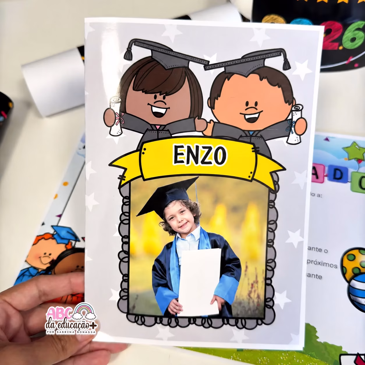 Mini Kit de Formatura Infantil 2026 - Imagem 4