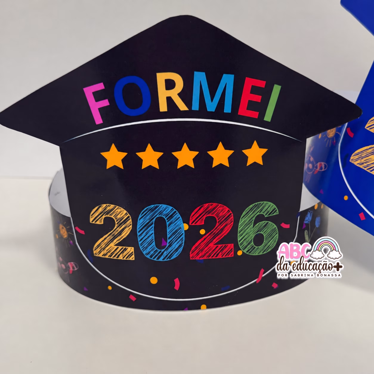 Capelo de Formatura Infantil – Formei 2026 - Imagem 3