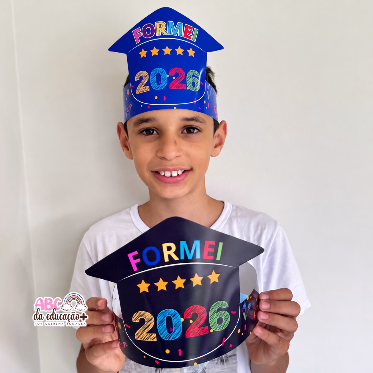 Capelo de Formatura Infantil – Formei 2026 - Imagem 2