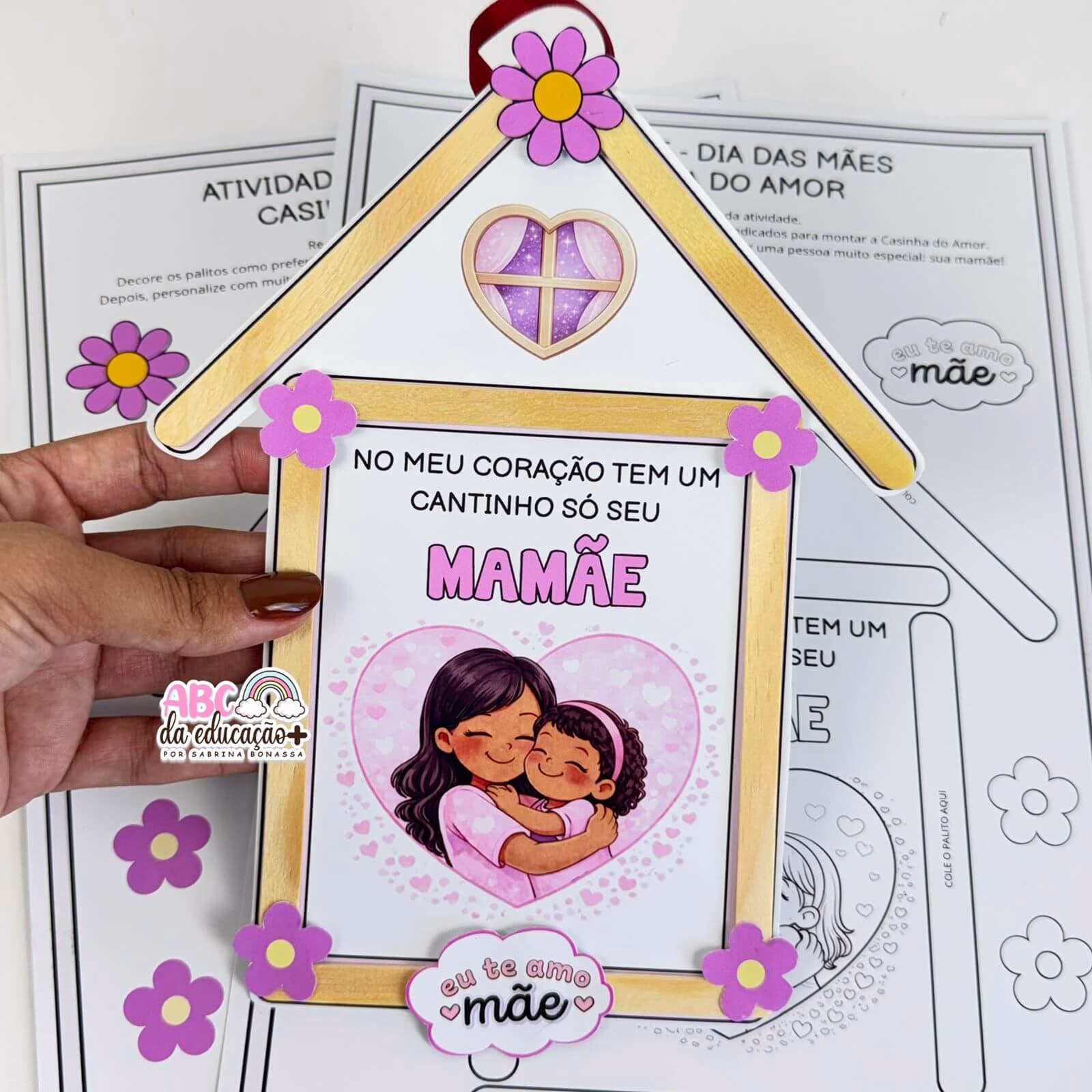 Casinha do Amor – Atividade Dia Das Mães - Imagem 4
