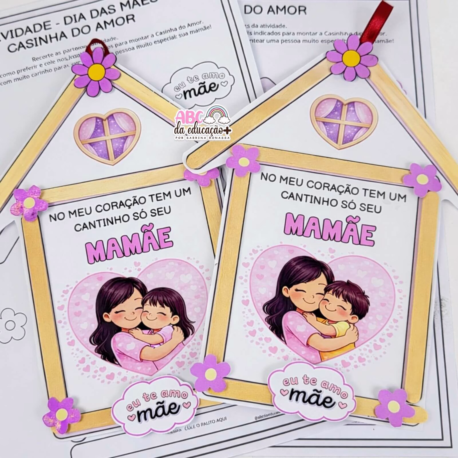 Casinha do Amor – Atividade Dia Das Mães - Imagem 6