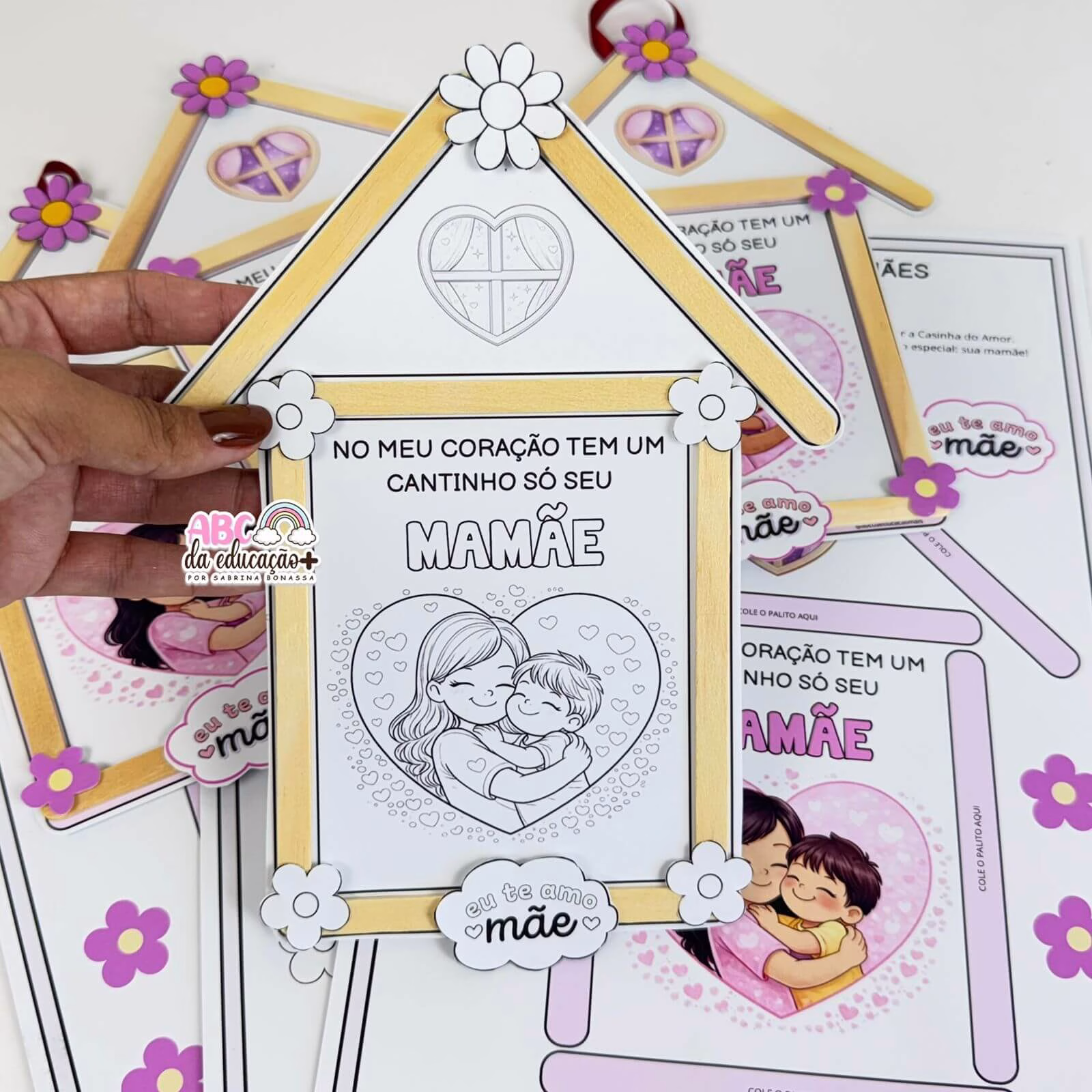 Casinha do Amor – Atividade Dia Das Mães - Imagem 8