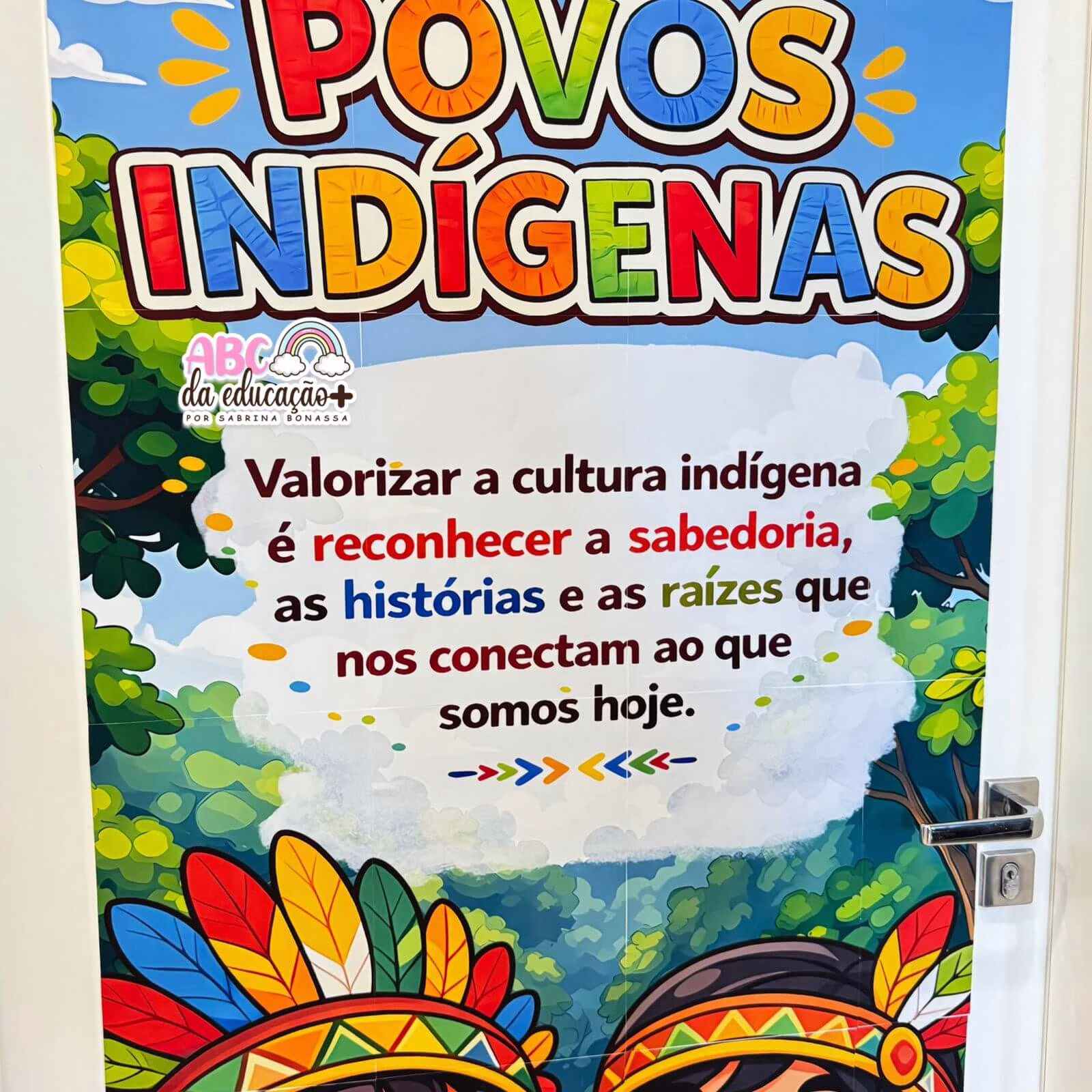 Painel de Porta Povos Indígenas - Imagem 6