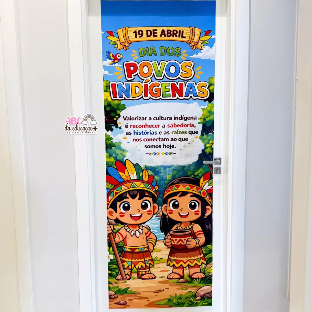 Painel de Porta Povos Indígenas