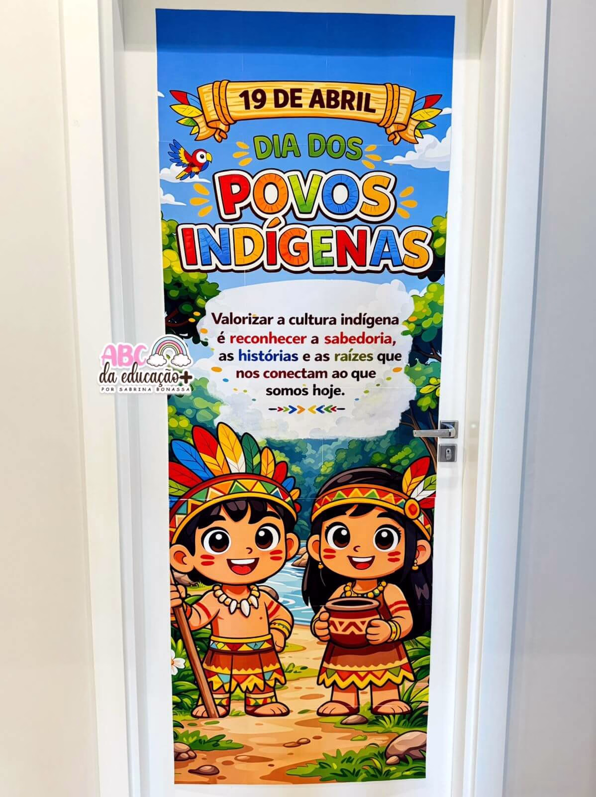 Painel de Porta Povos Indígenas - Imagem 4