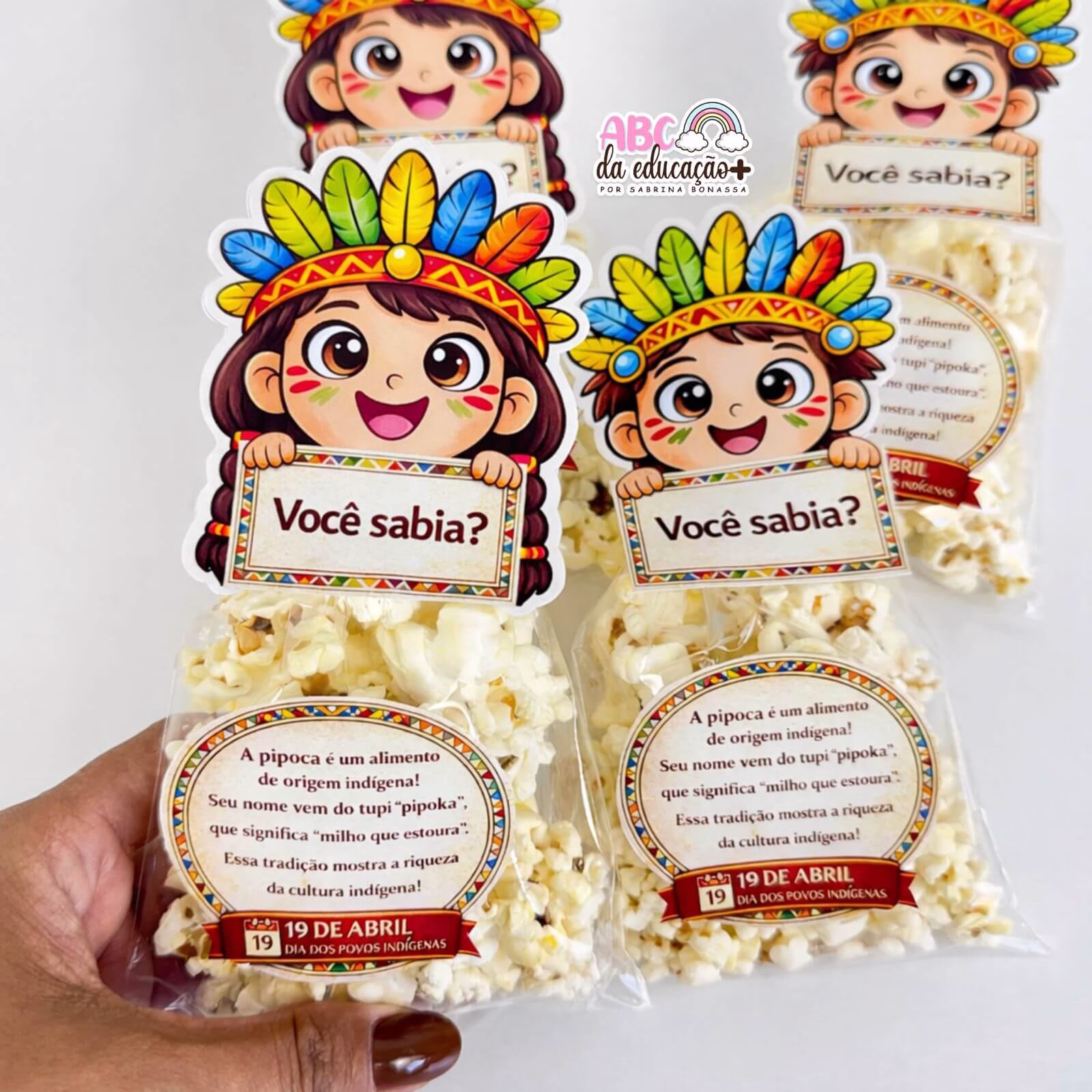 A História da Pipoca + Plano de Aula- Dia dos Povos Indígenas - Imagem 3