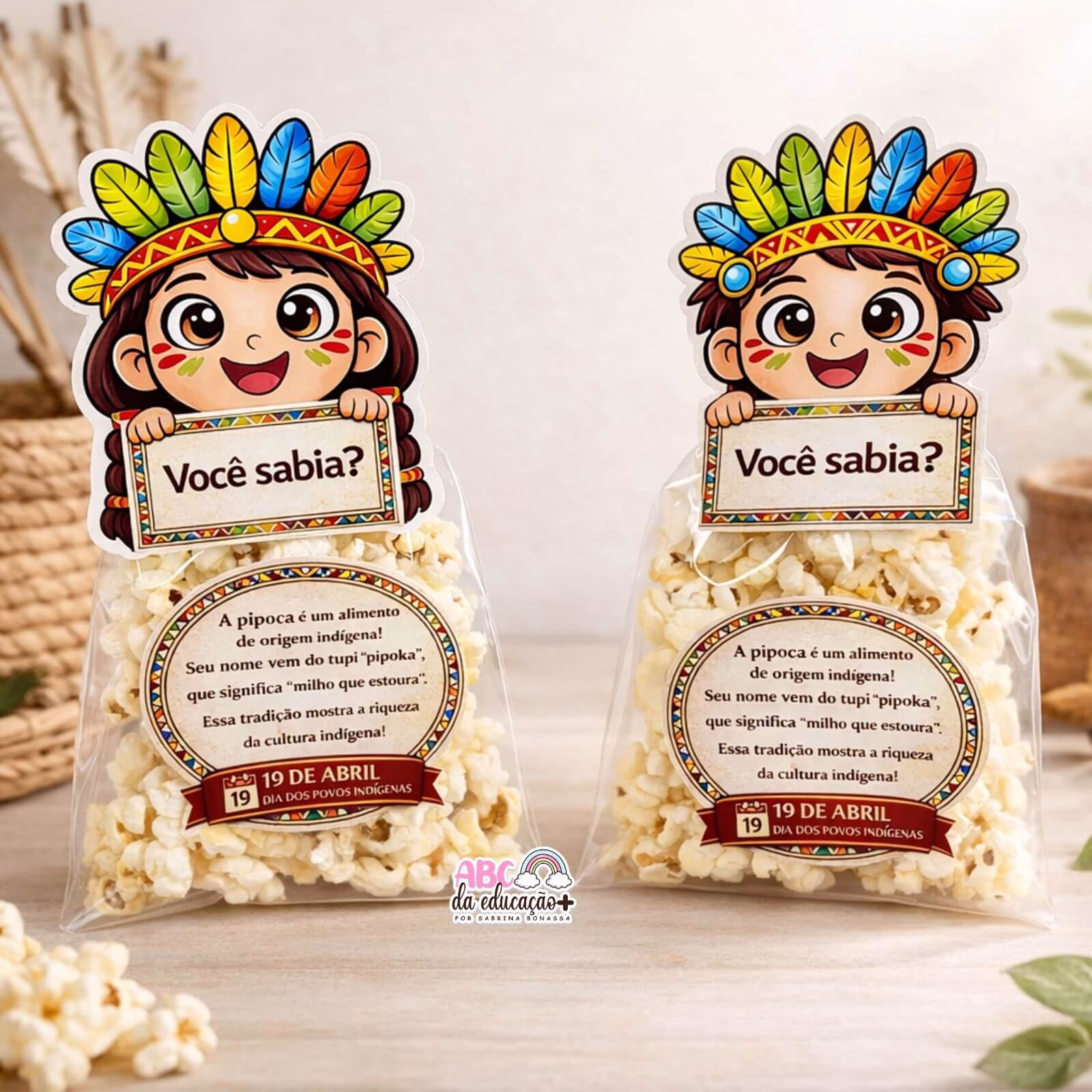 A História da Pipoca + Plano de Aula- Dia dos Povos Indígenas