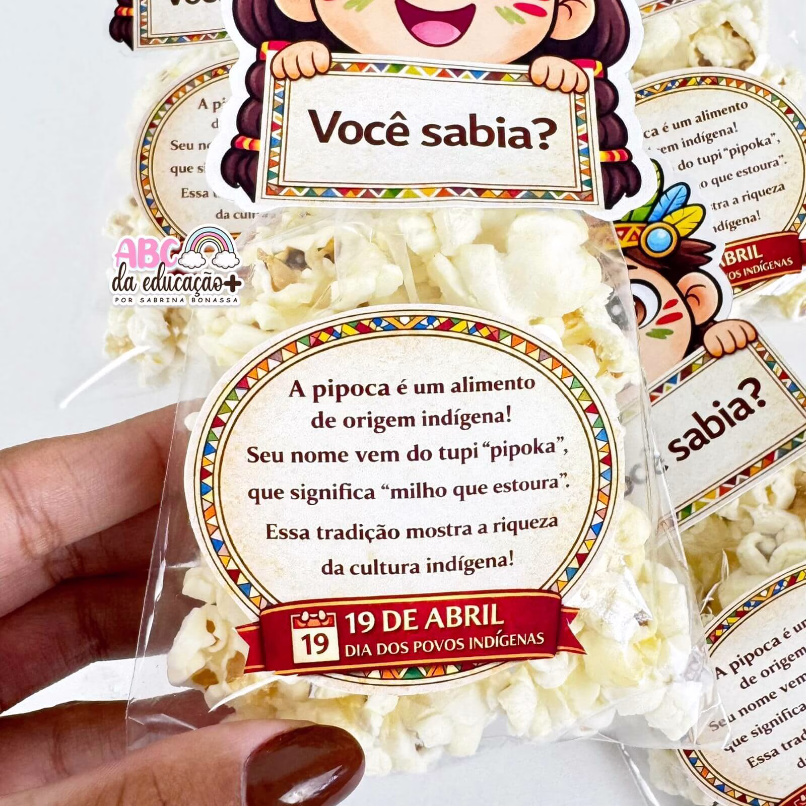 A História da Pipoca + Plano de Aula- Dia dos Povos Indígenas - Imagem 4