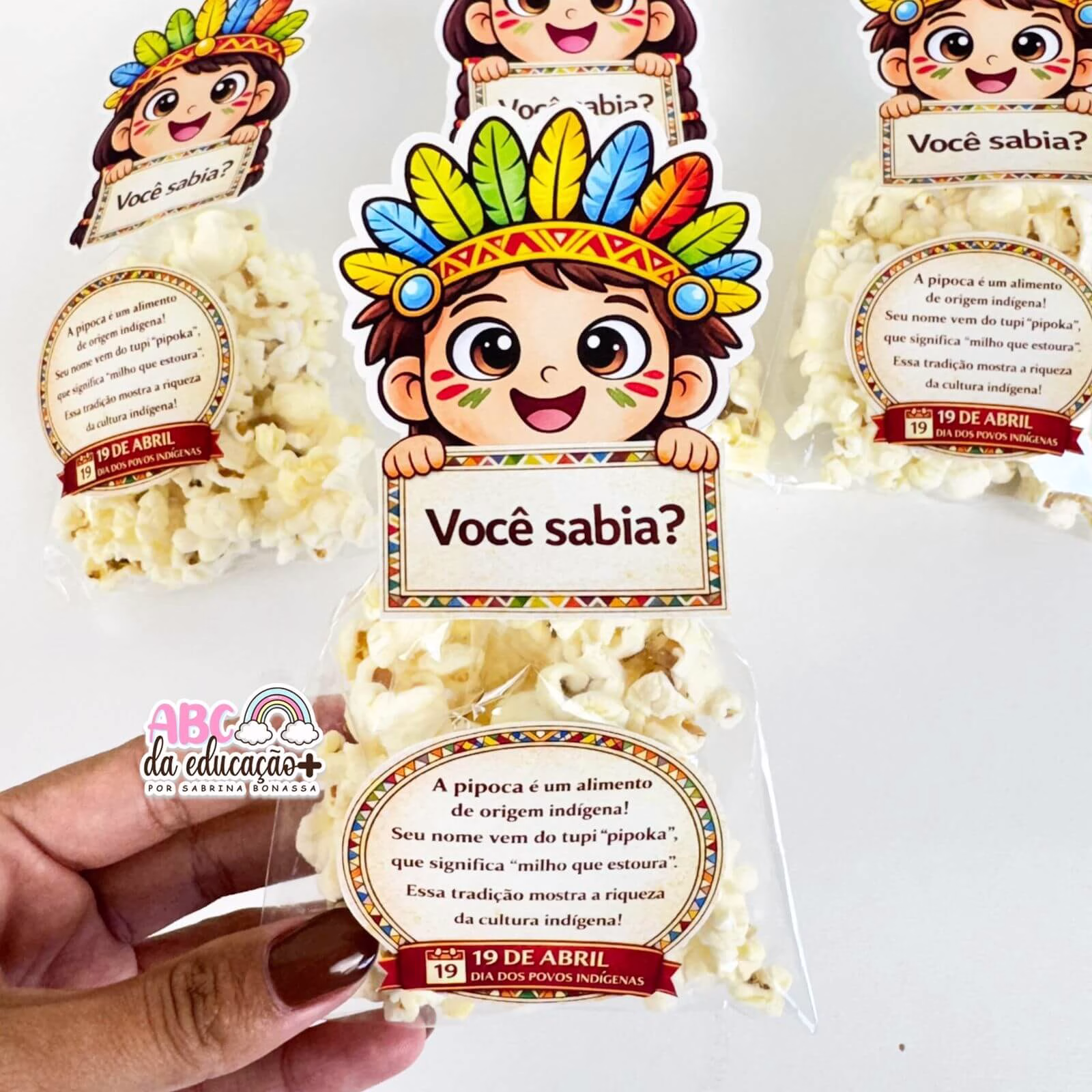 A História da Pipoca + Plano de Aula- Dia dos Povos Indígenas - Imagem 5
