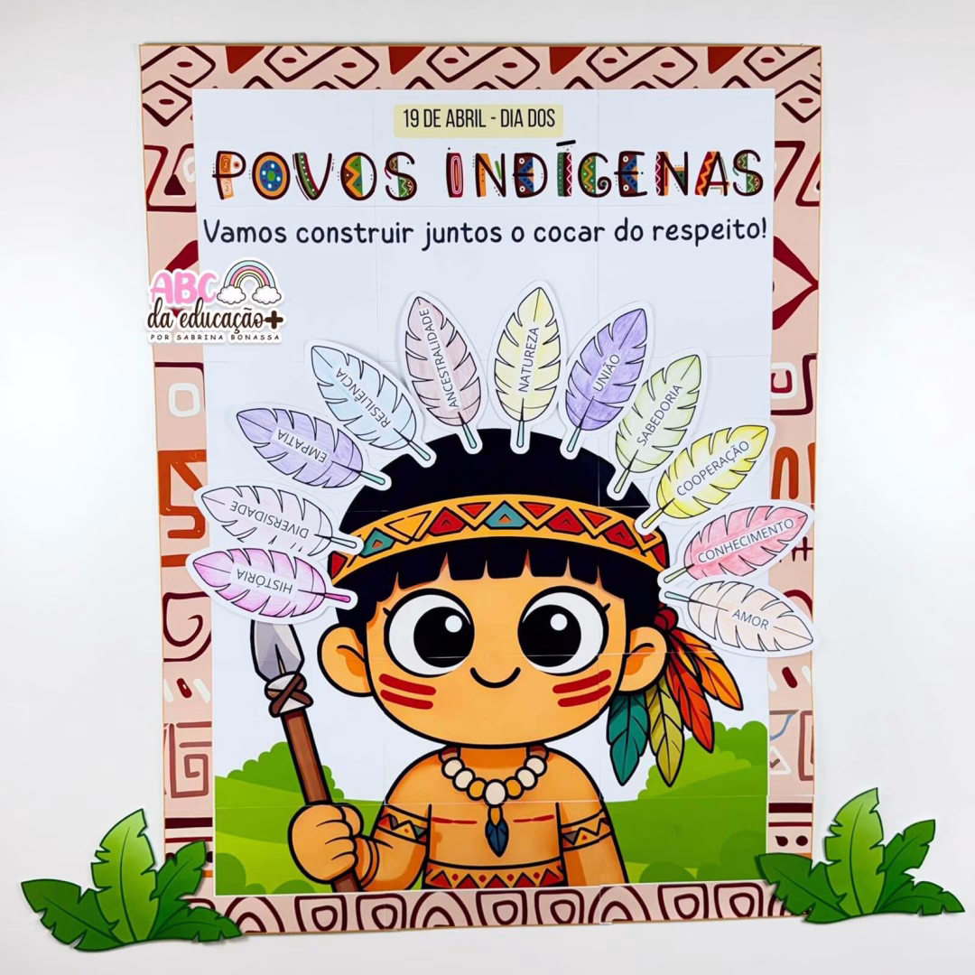 O Cocar Indígena - Dia dos Povos Indígenas