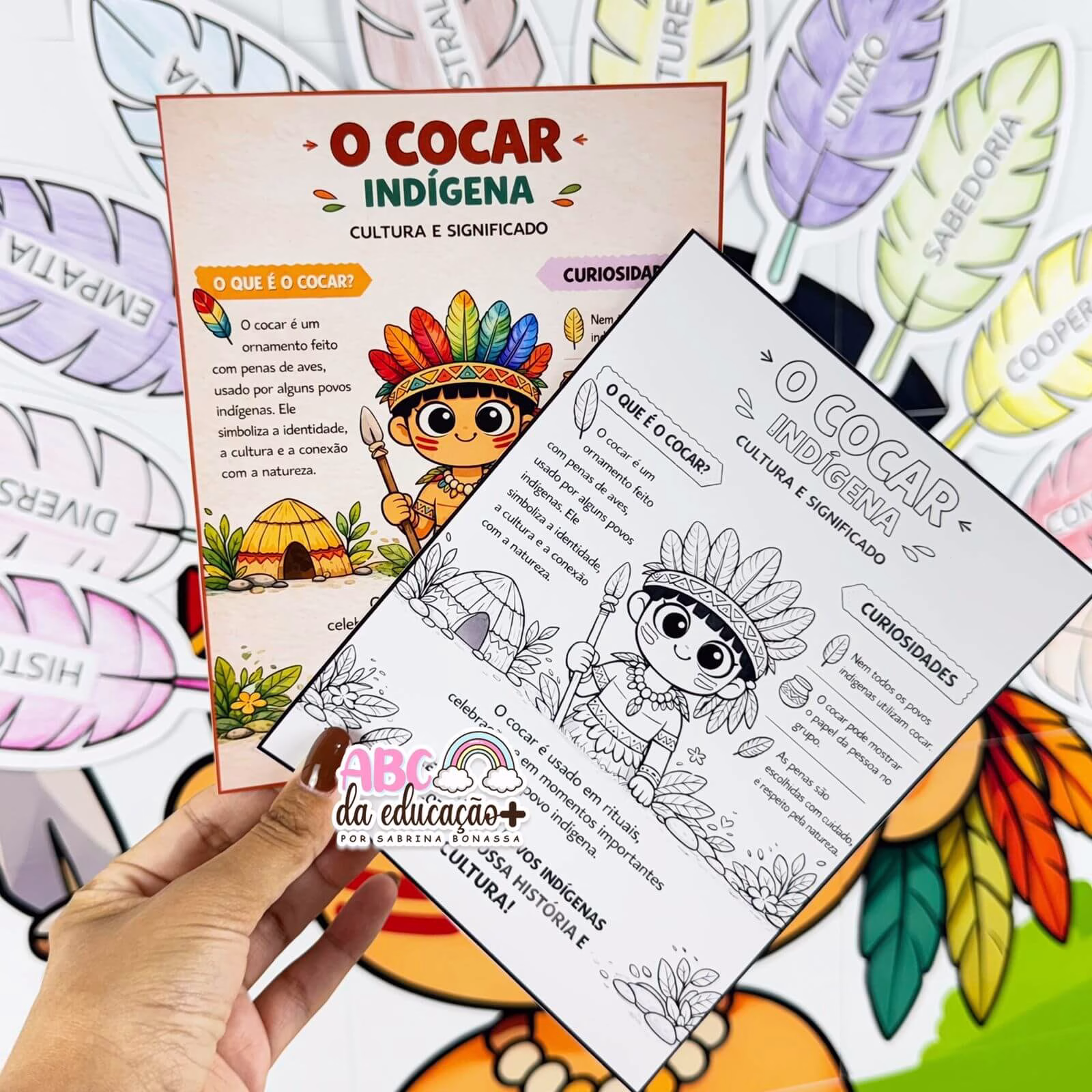 O Cocar Indígena - Dia dos Povos Indígenas - Imagem 7