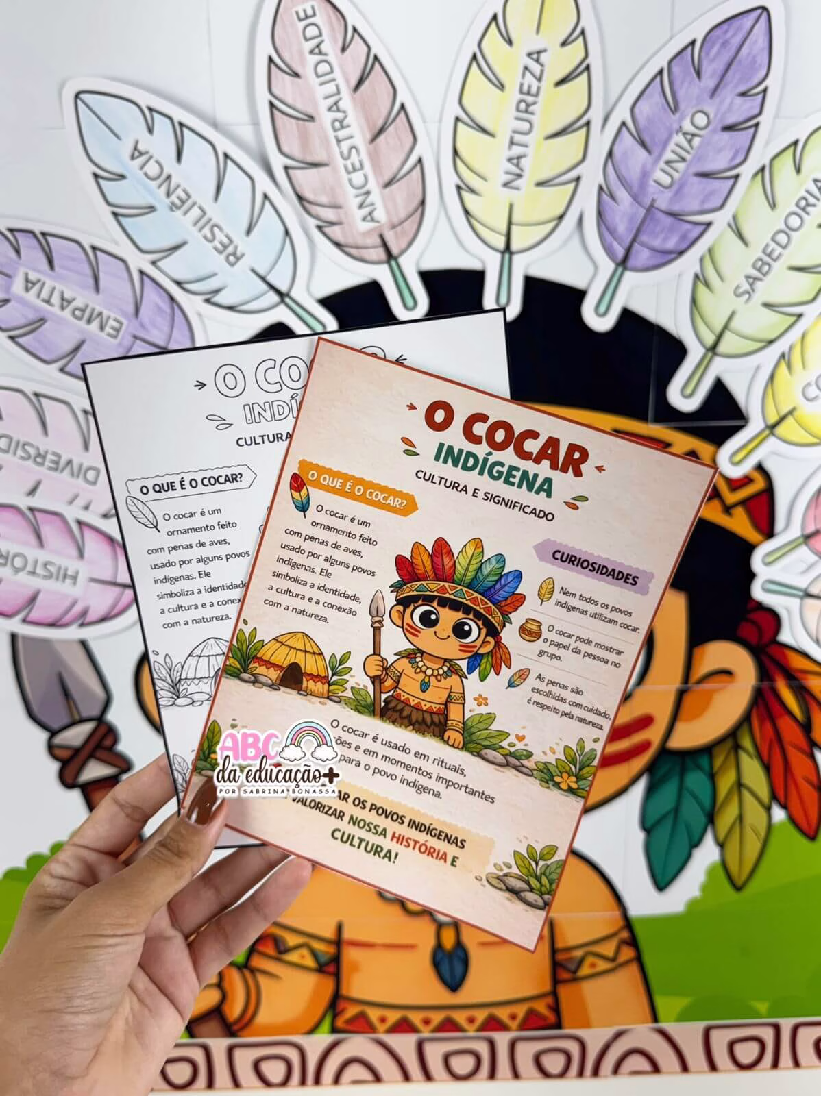 O Cocar Indígena - Dia dos Povos Indígenas - Imagem 4