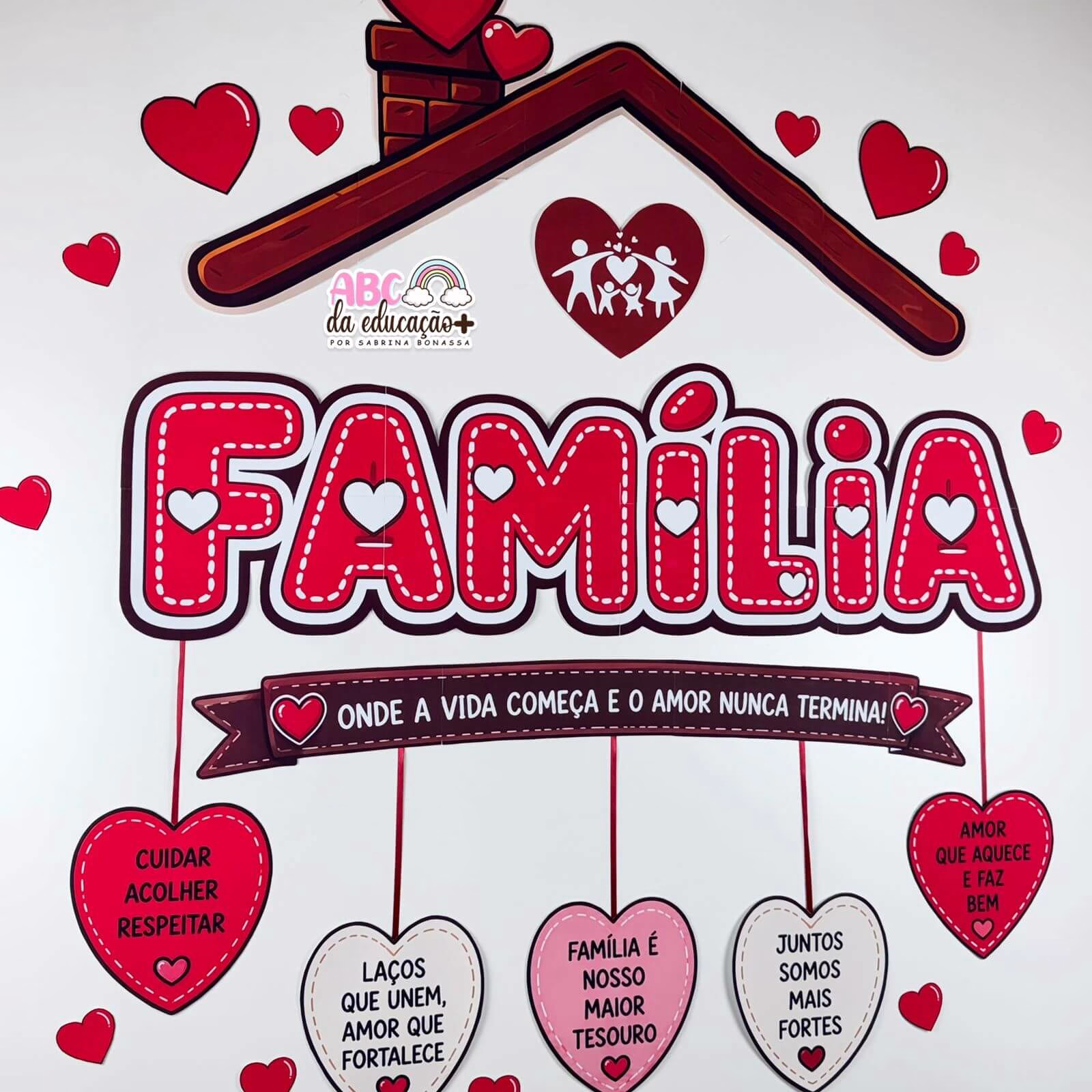 Painel Dia da Família Telhado - Imagem 2