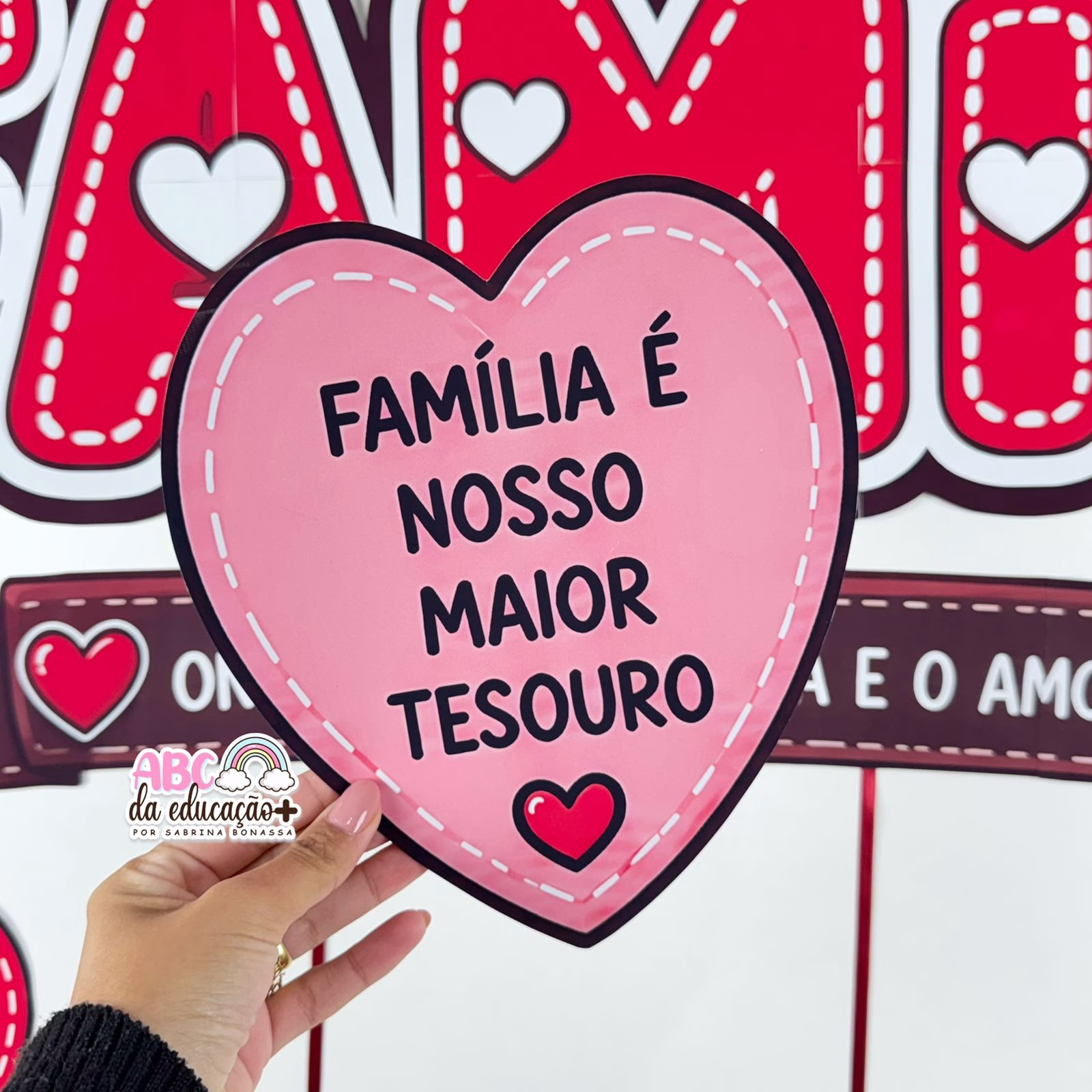 Painel Dia da Família Telhado - Imagem 5