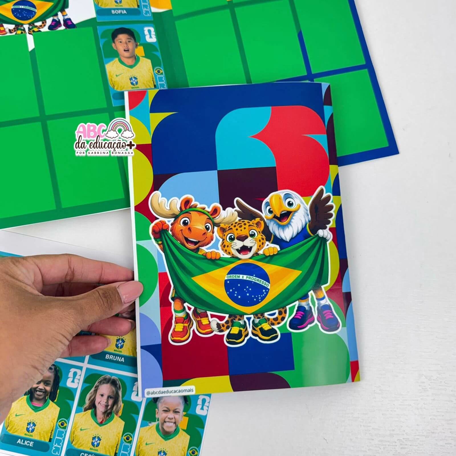 Álbum Craques da Turma Copa 2026 Editável - Imagem 7