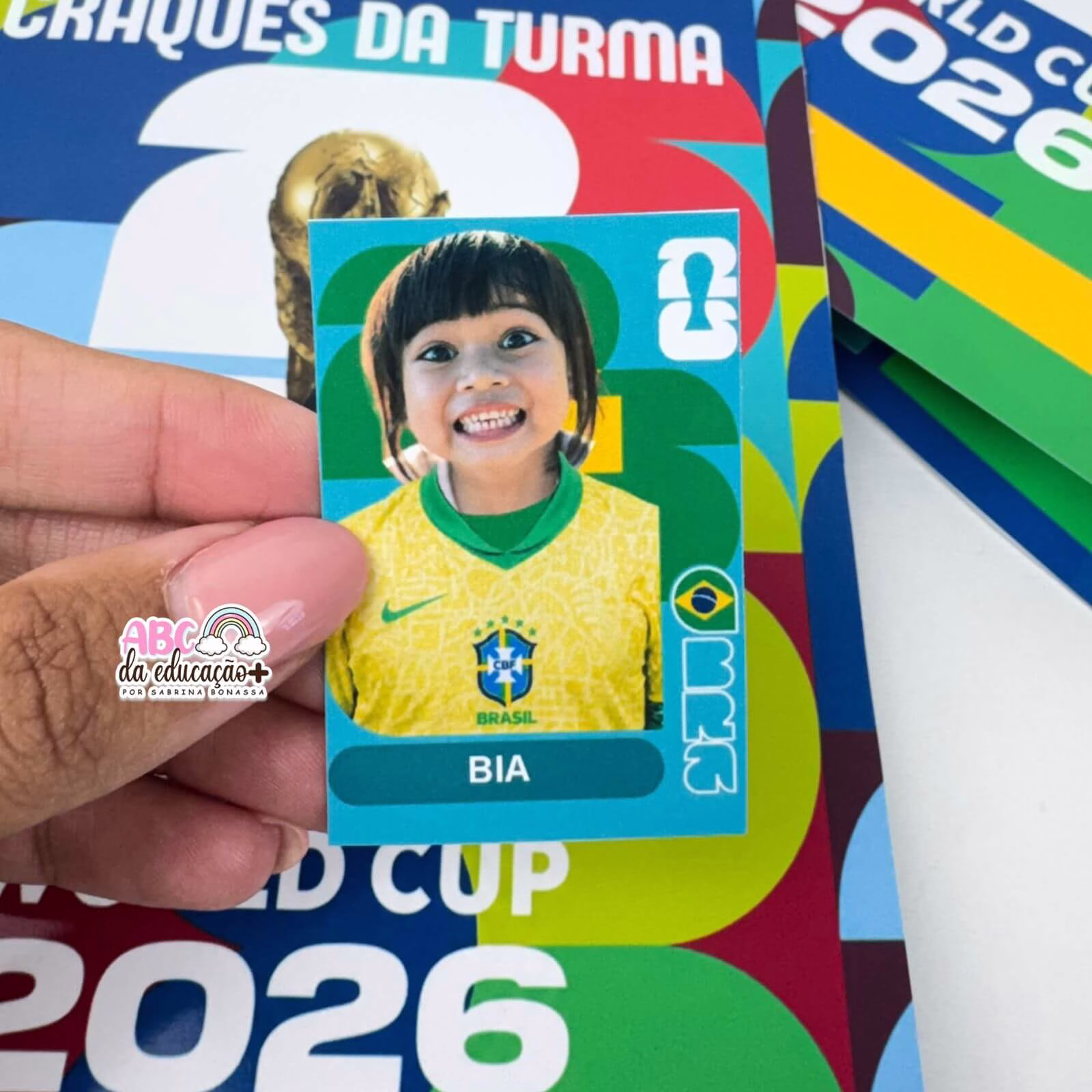 Álbum Craques da Turma Copa 2026 Editável - Imagem 5