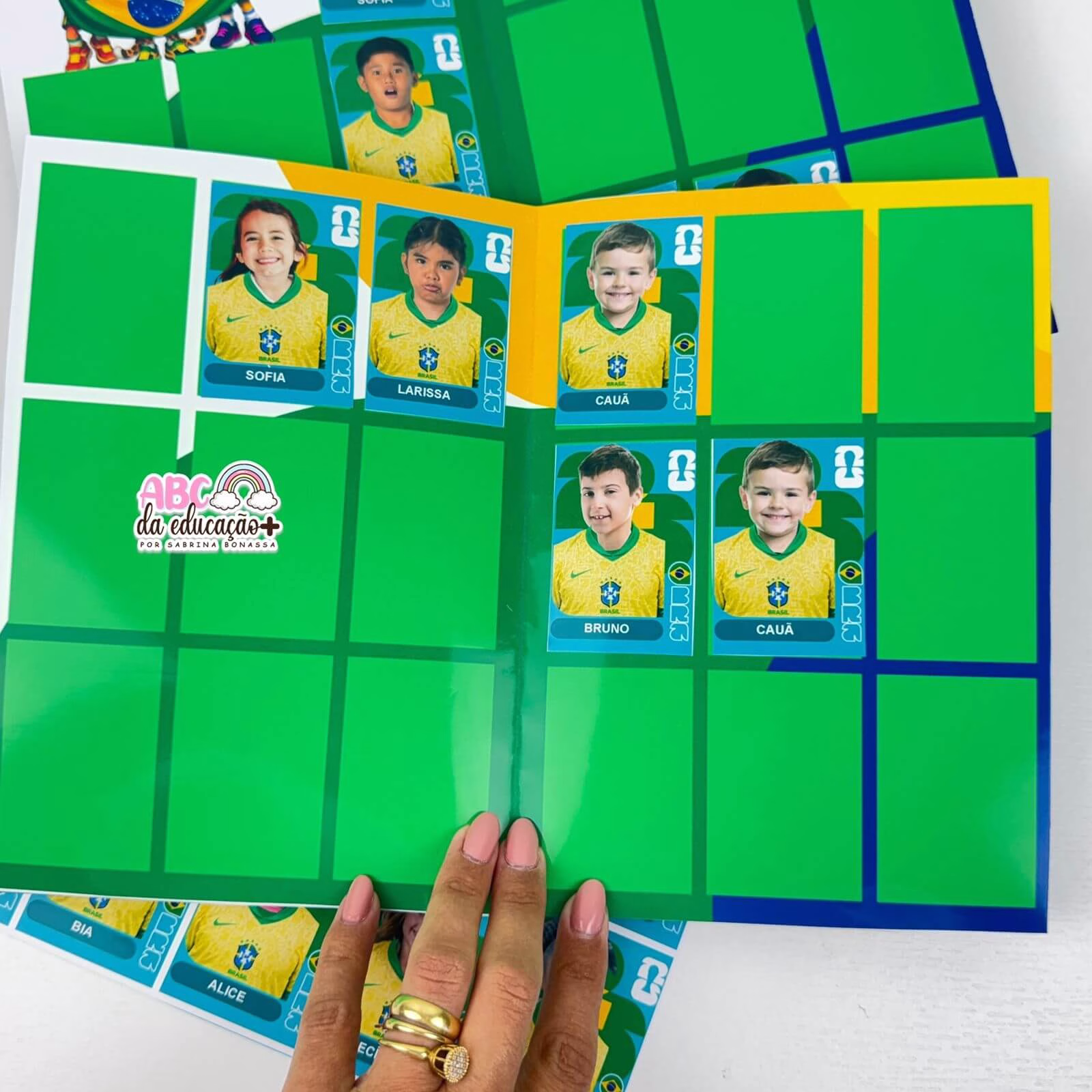 Álbum Craques da Turma Copa 2026 Editável - Imagem 4