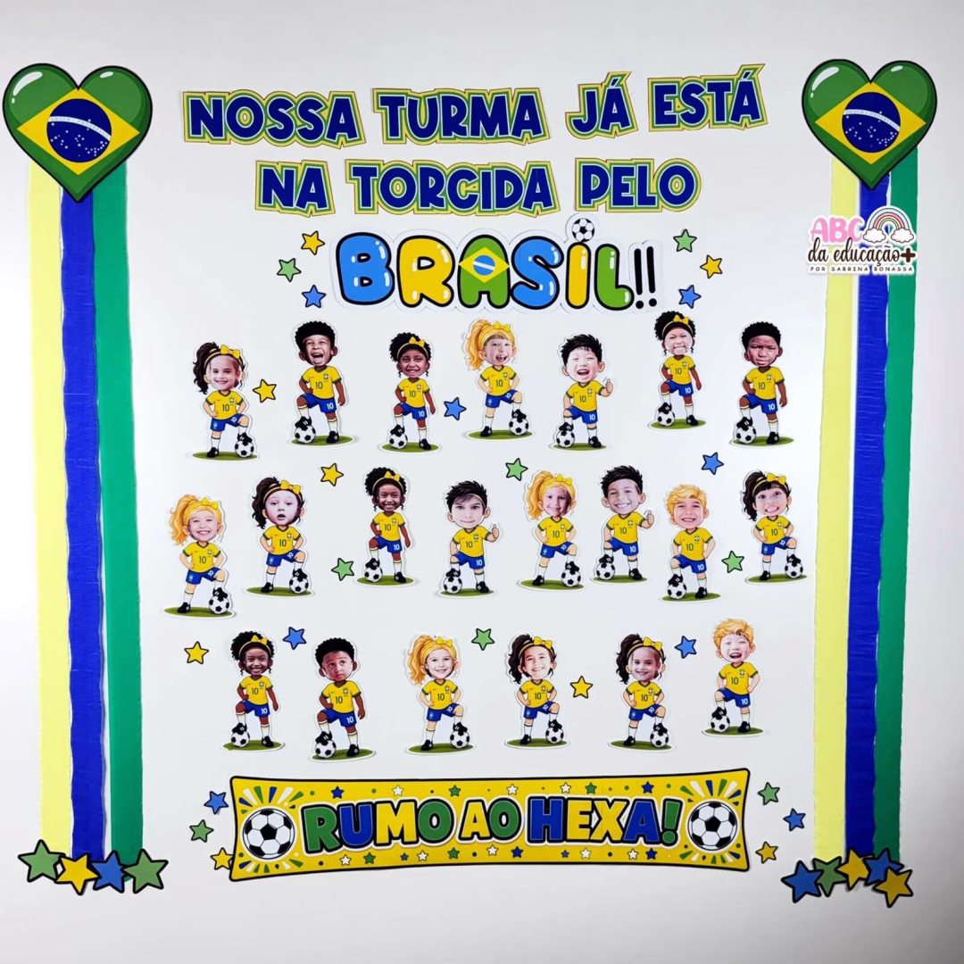 Painel Torcida da Turminha Copa do Mundo