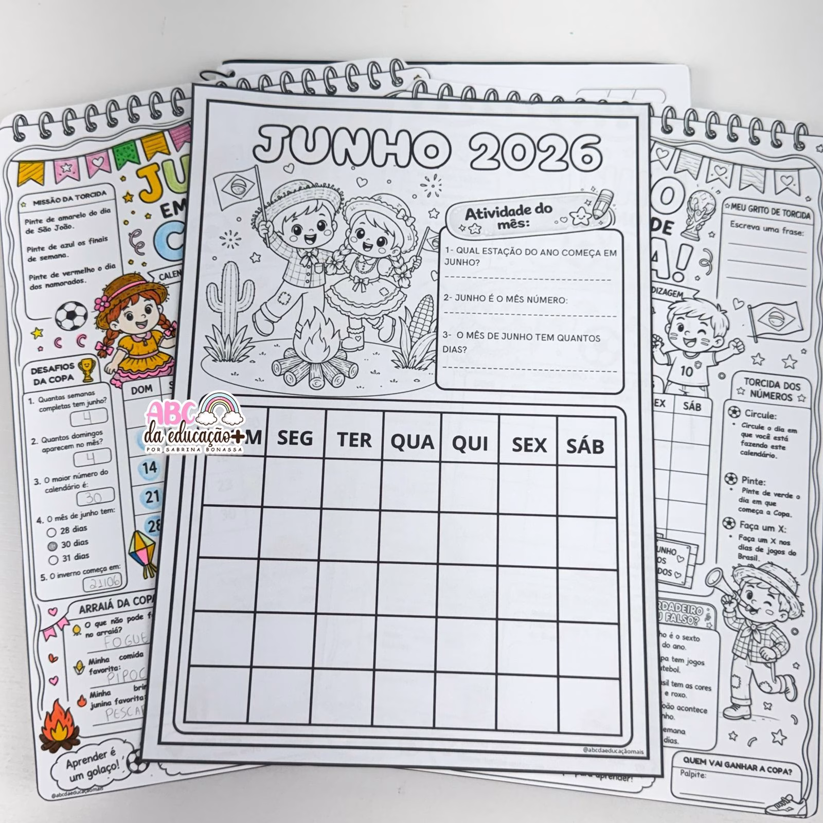 Explorando o Calendário – Junho 2026 - Imagem 2