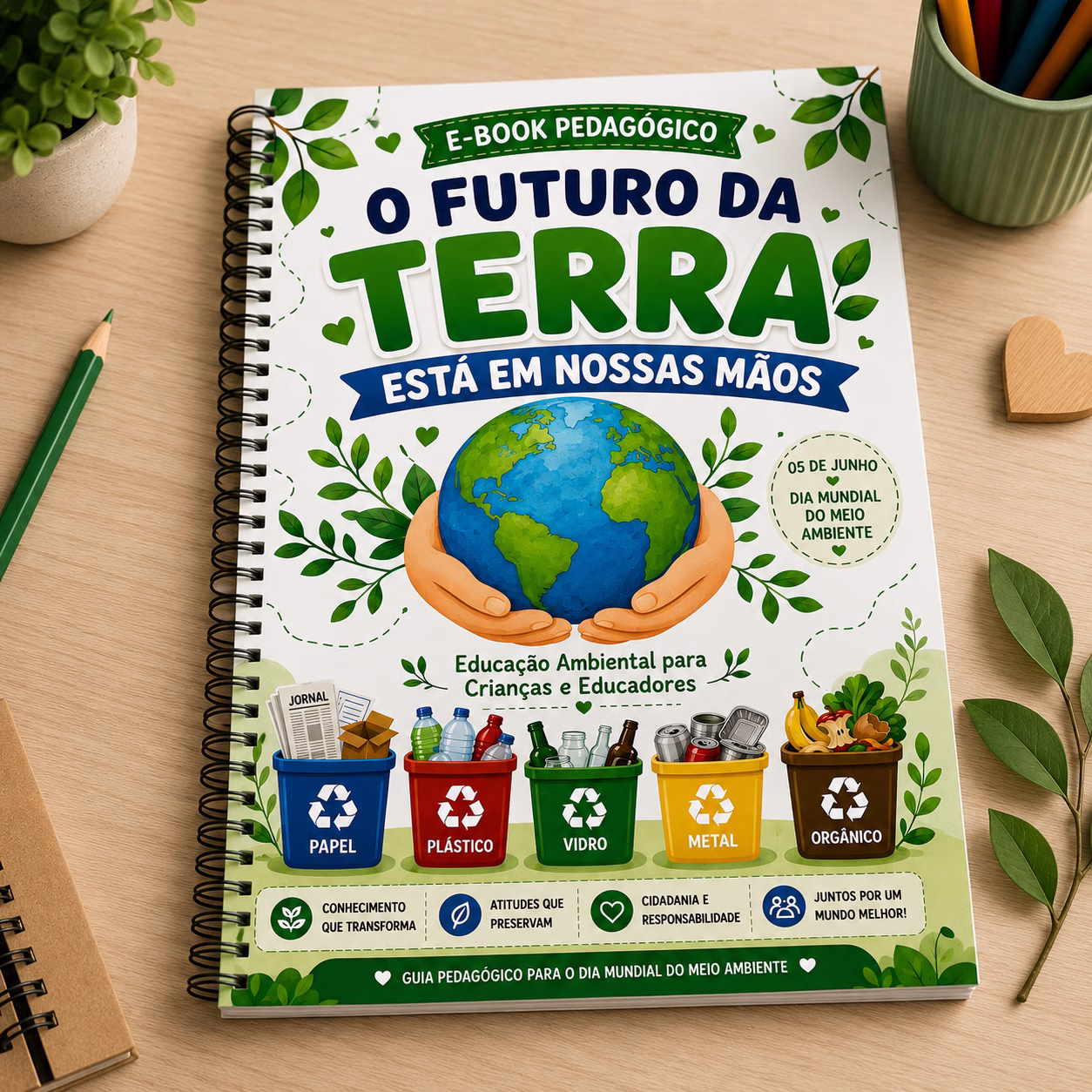 Painel Meio Ambiente O Futuro da Terra Está em Nossas Mãos - Imagem 8