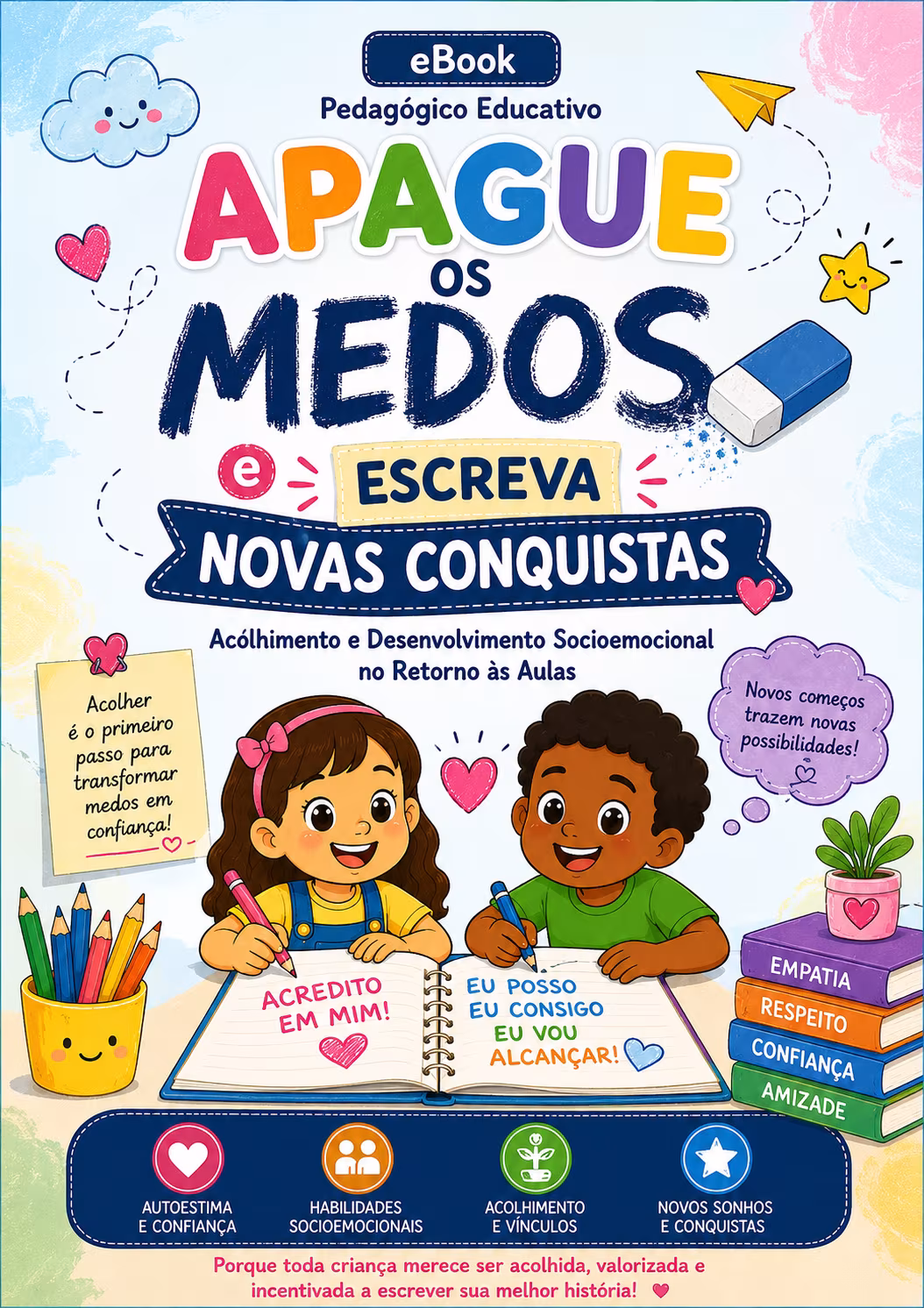 Cartão Apague Seus Medos - Volta às Aulas - Imagem 9
