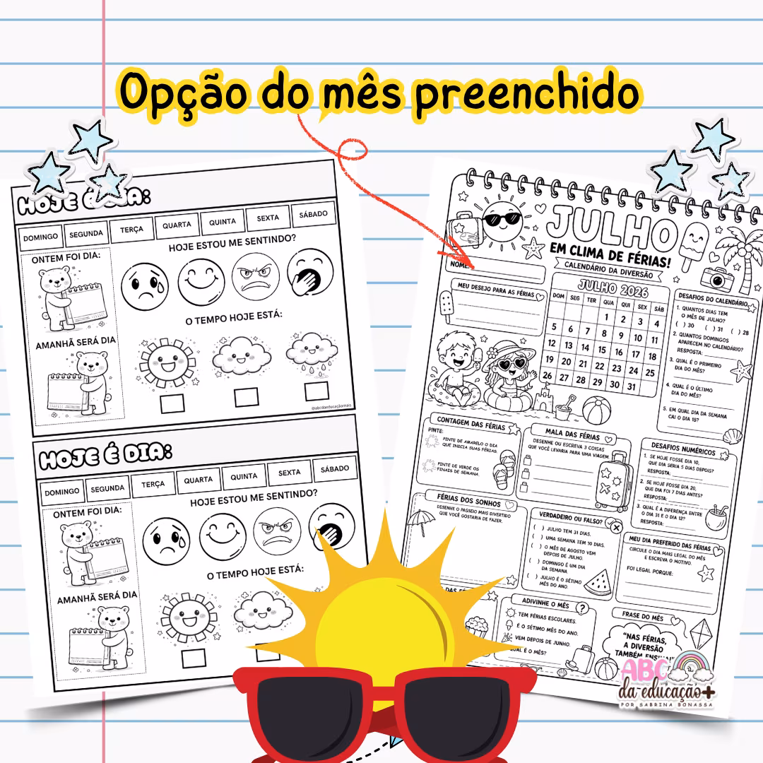 Explorando o Calendário – Julho 2026 - Imagem 3