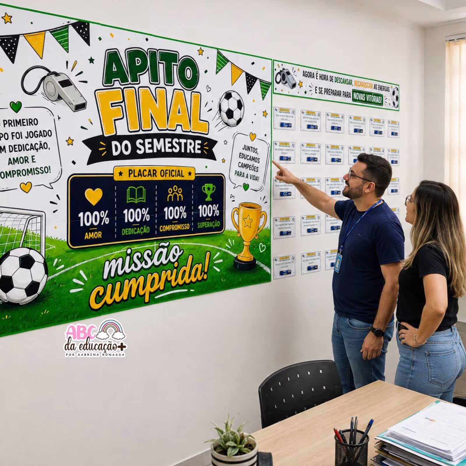 Painel Apito Final do Semestre – Equipe Escolar - Imagem 2