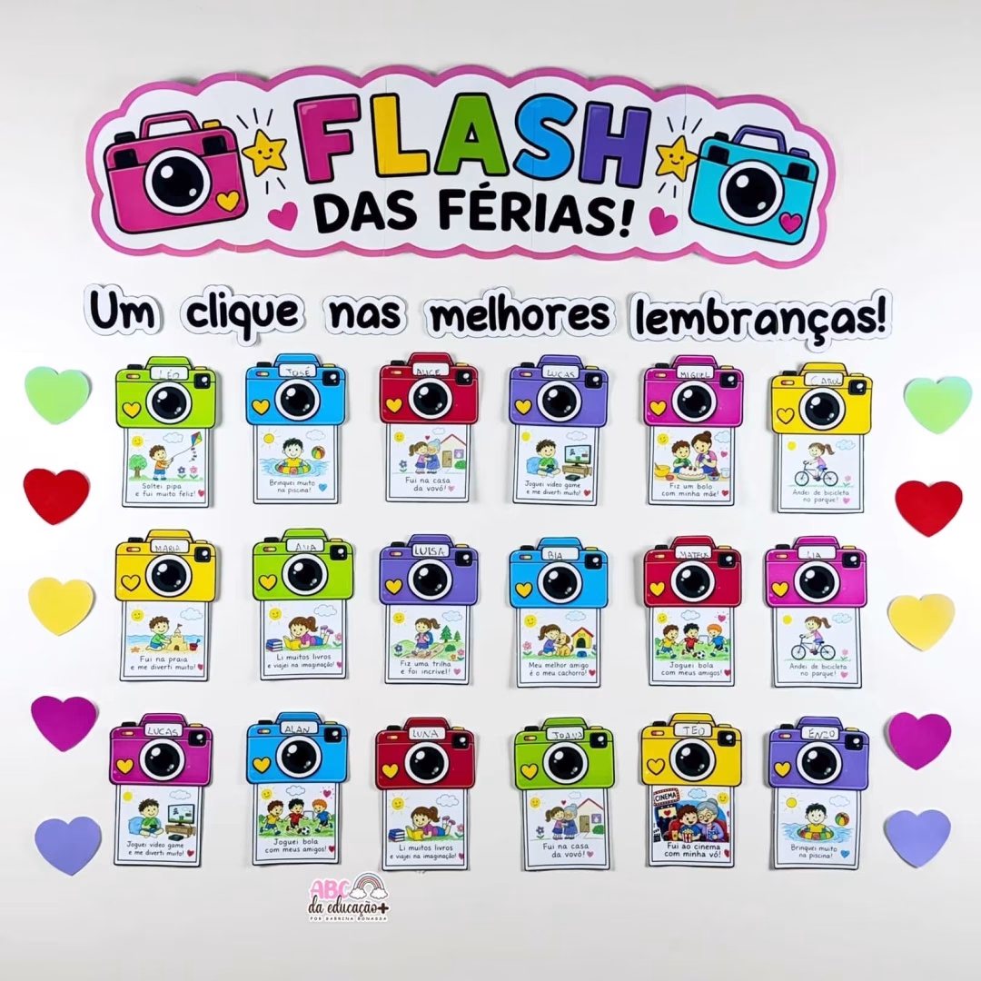 Flash das Férias - Volta às Aulas