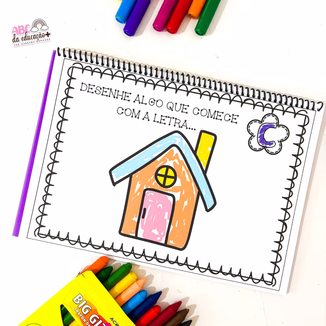 Apostila Desenhando com Comandos: Alfabeto - Imagem 5