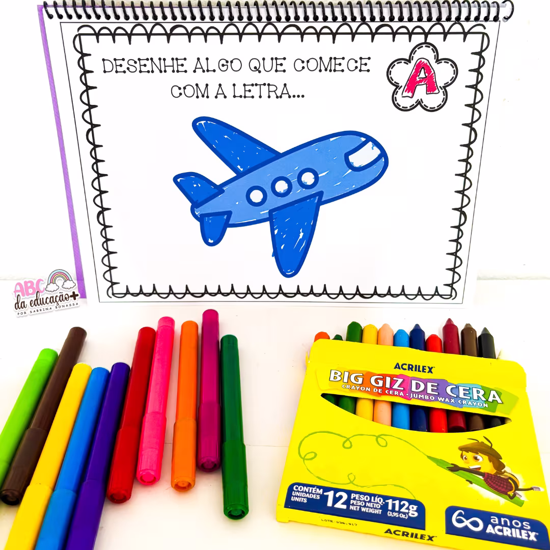 Apostila Desenhando com Comandos: Alfabeto - Imagem 8