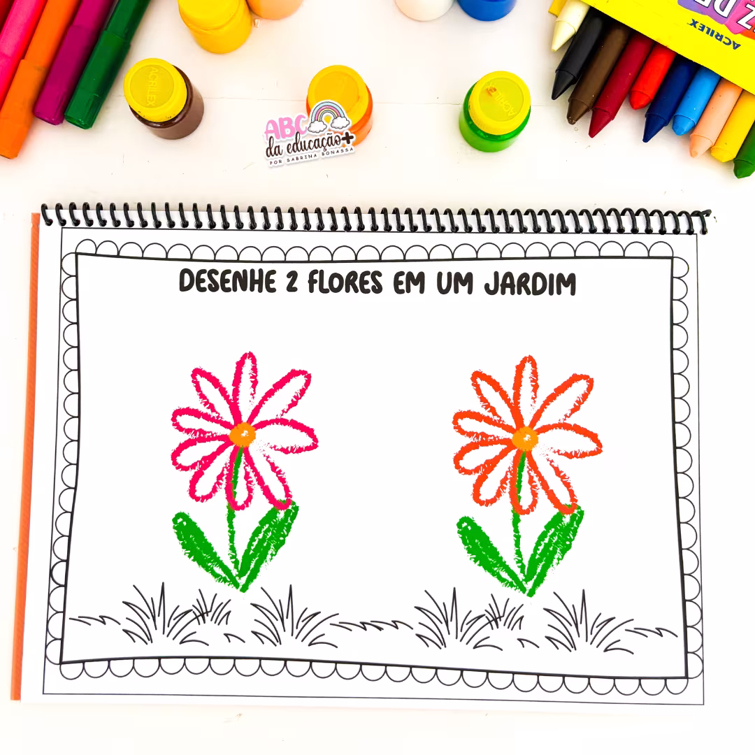 Apostila Desenhando com Comandos: Números - Imagem 2