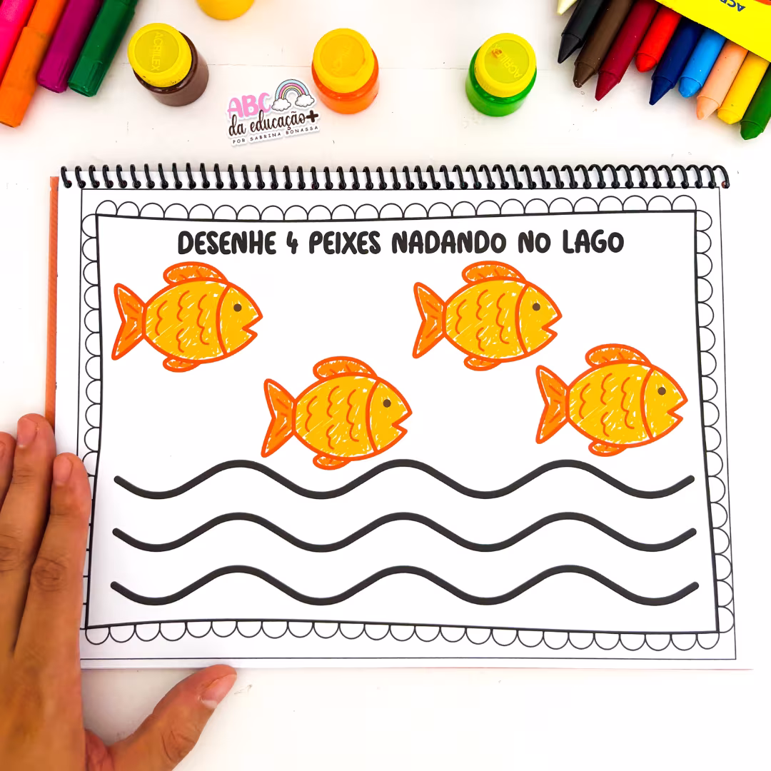 Apostila Desenhando com Comandos: Números - Imagem 3