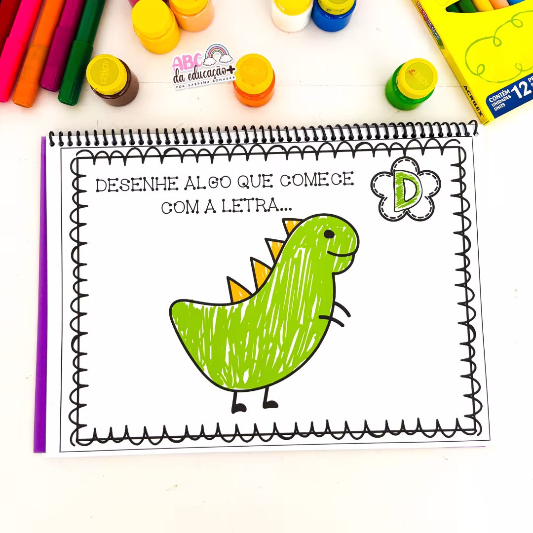 Apostila Desenhando com Comandos: Alfabeto - Imagem 6