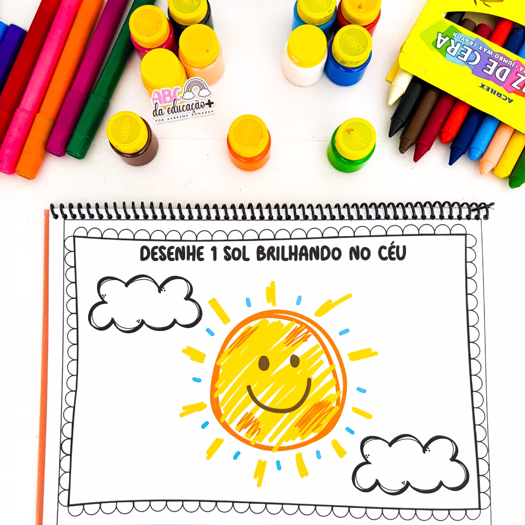 Apostila Desenhando com Comandos: Números - Imagem 5