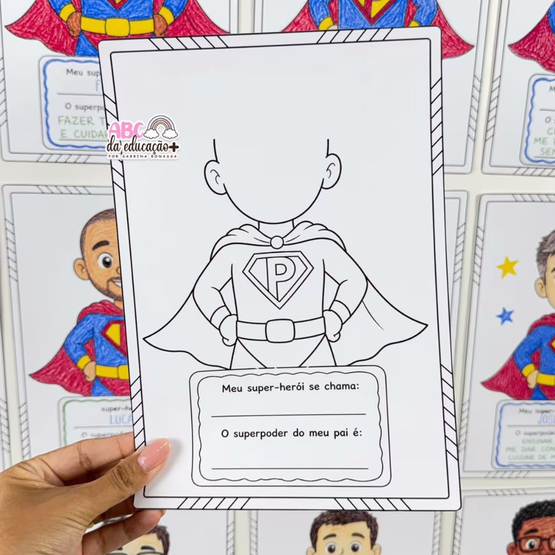 Painel Participativo Dia dos Pais – Meu Papai é um Super-Herói - Imagem 4