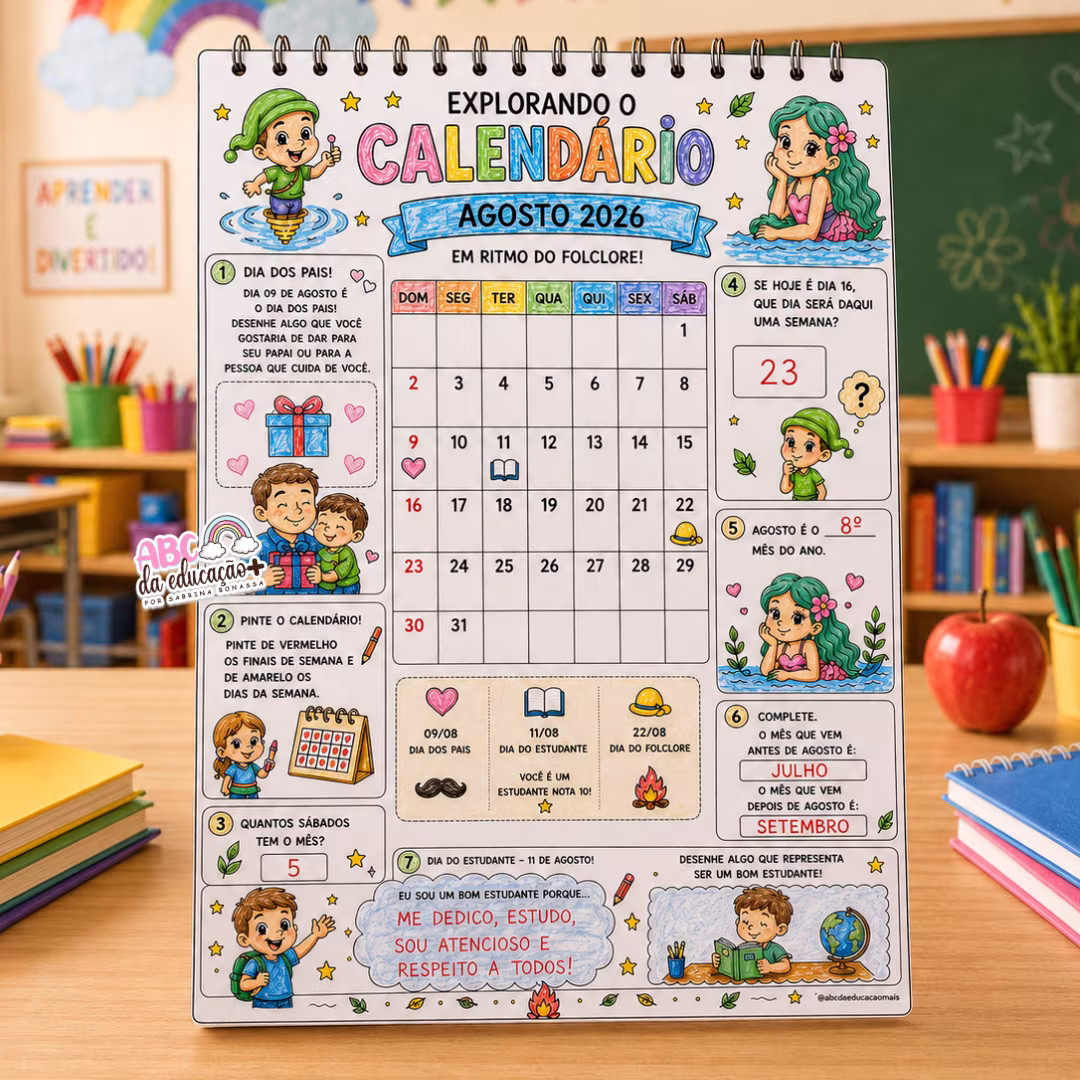 Explorando o Calendário – Agosto 2026 - Imagem 4