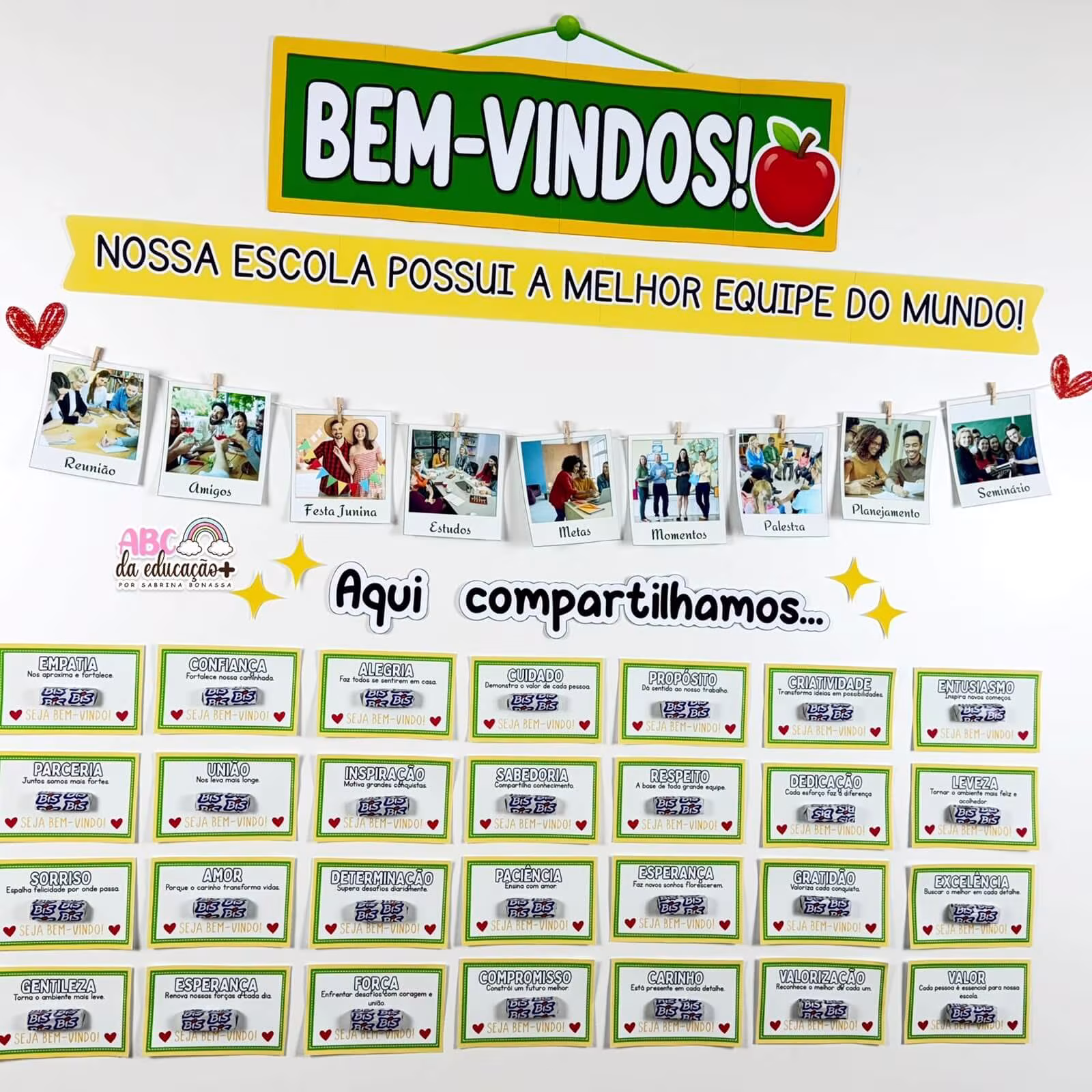 Painel Volta às Aulas Equipe - Imagem 2