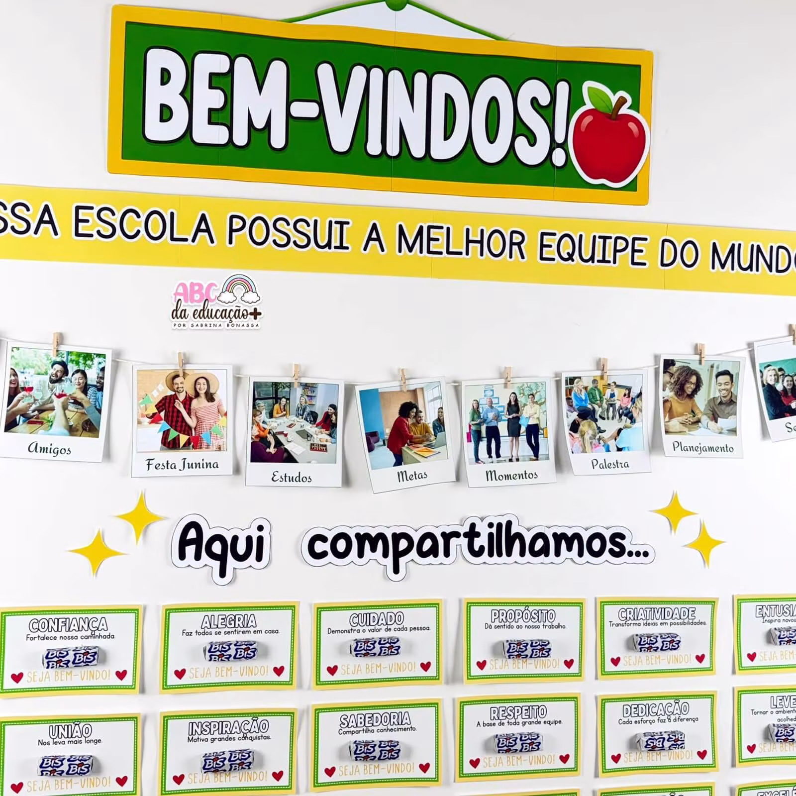 Painel Volta às Aulas Equipe - Imagem 5