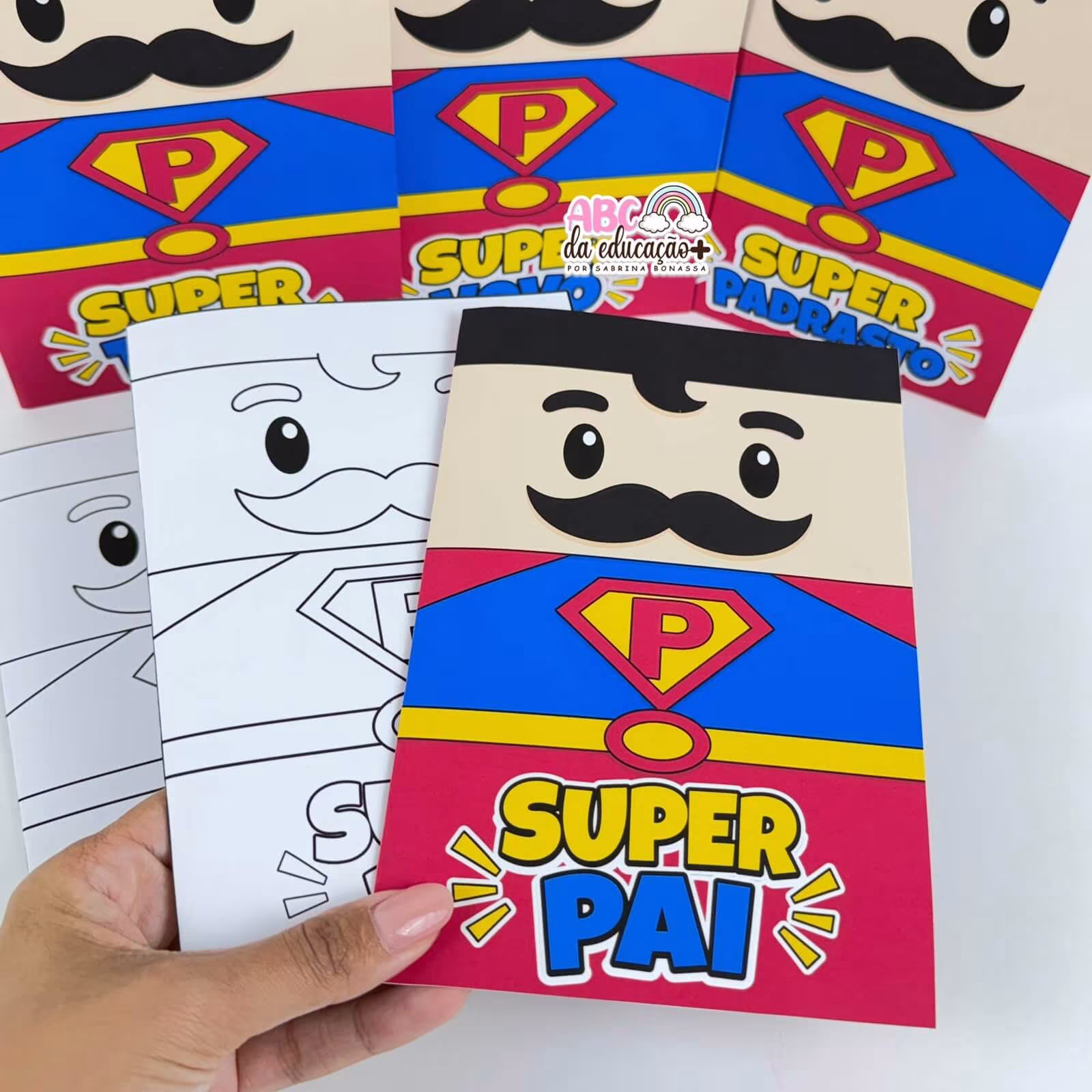 Cartão Pai Super-Herói - Dia dos Pais - Imagem 8