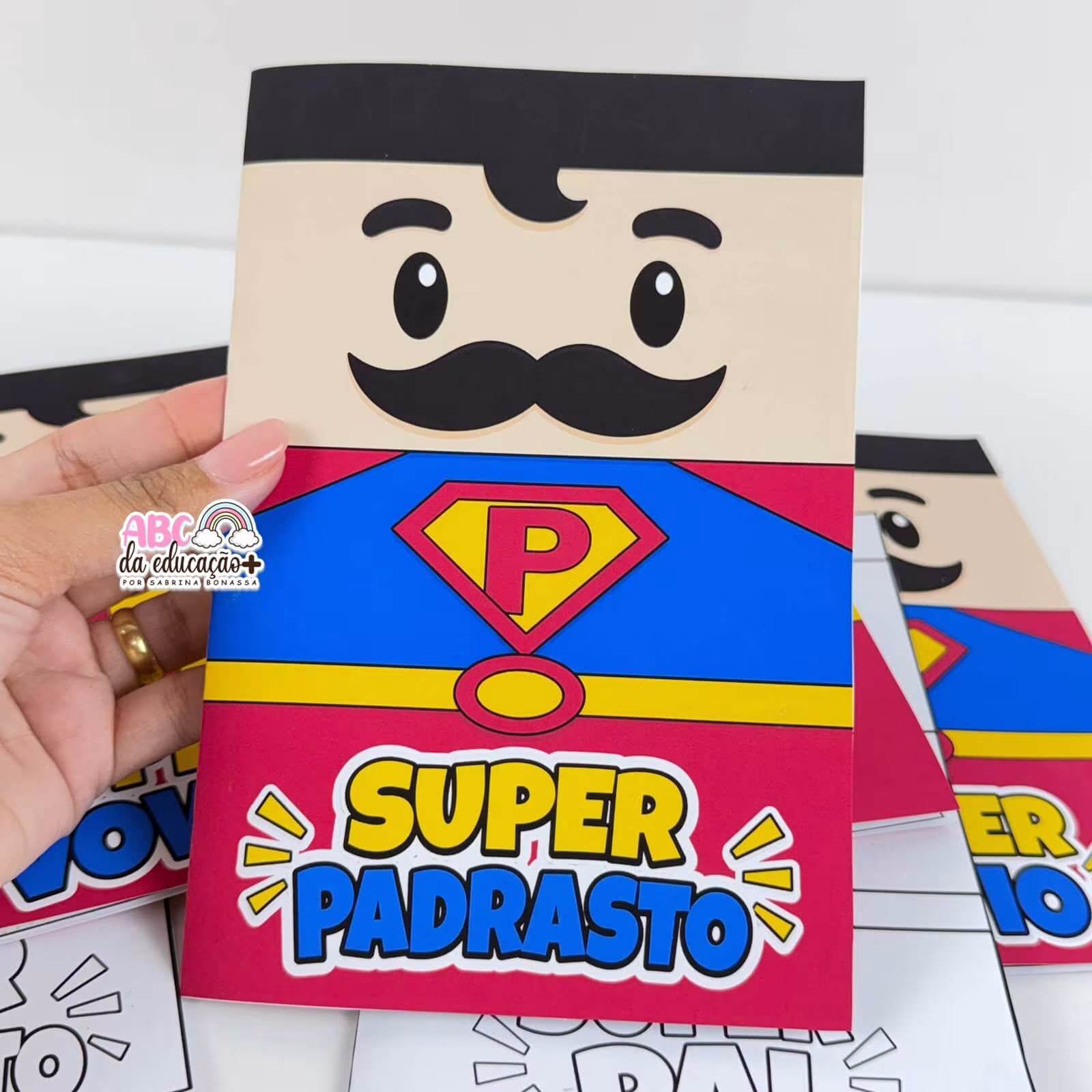 Cartão Pai Super-Herói - Dia dos Pais - Imagem 7