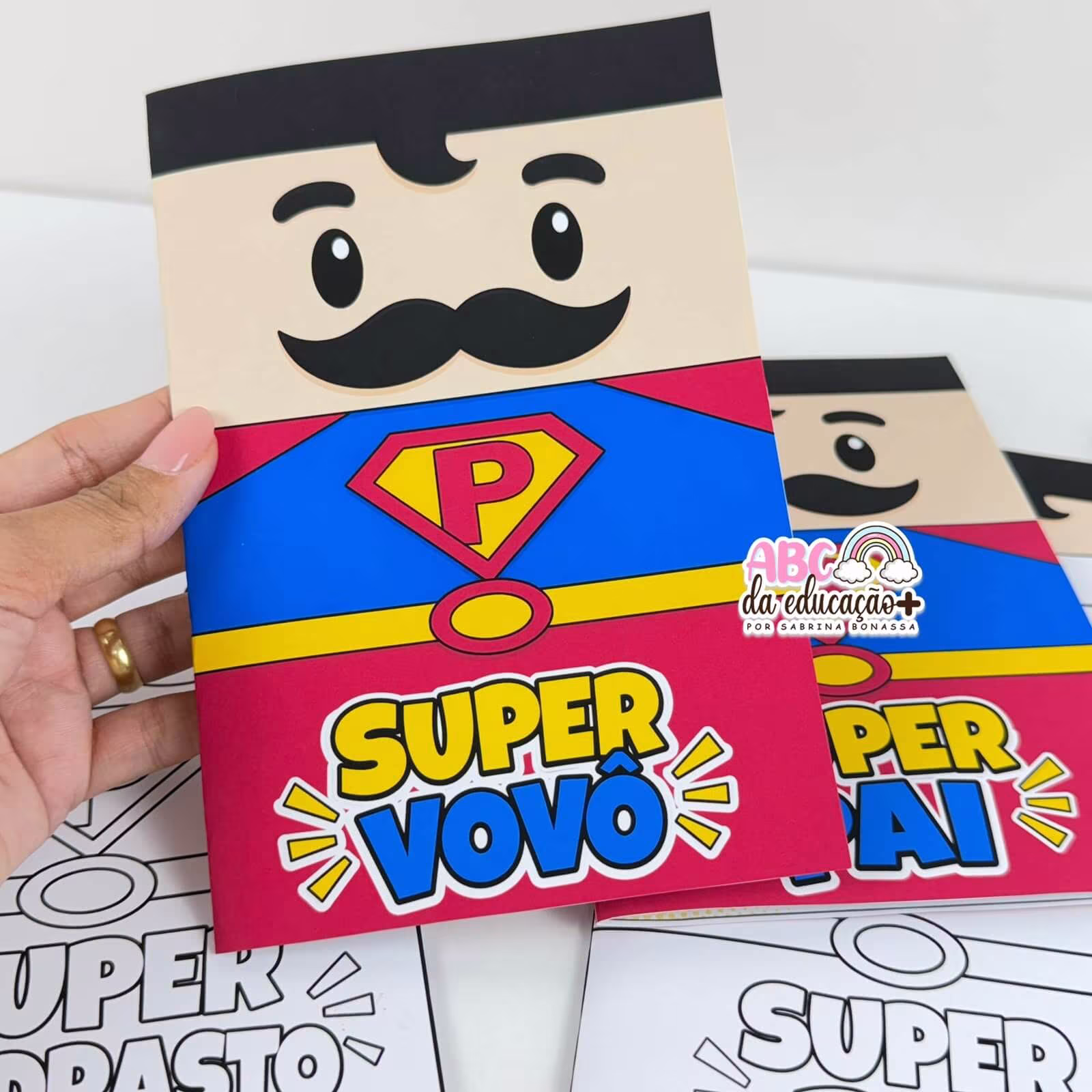 Cartão Pai Super-Herói - Dia dos Pais - Imagem 5