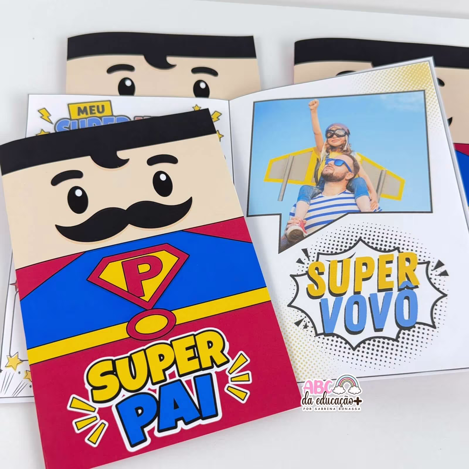Cartão Pai Super-Herói - Dia dos Pais - Imagem 2