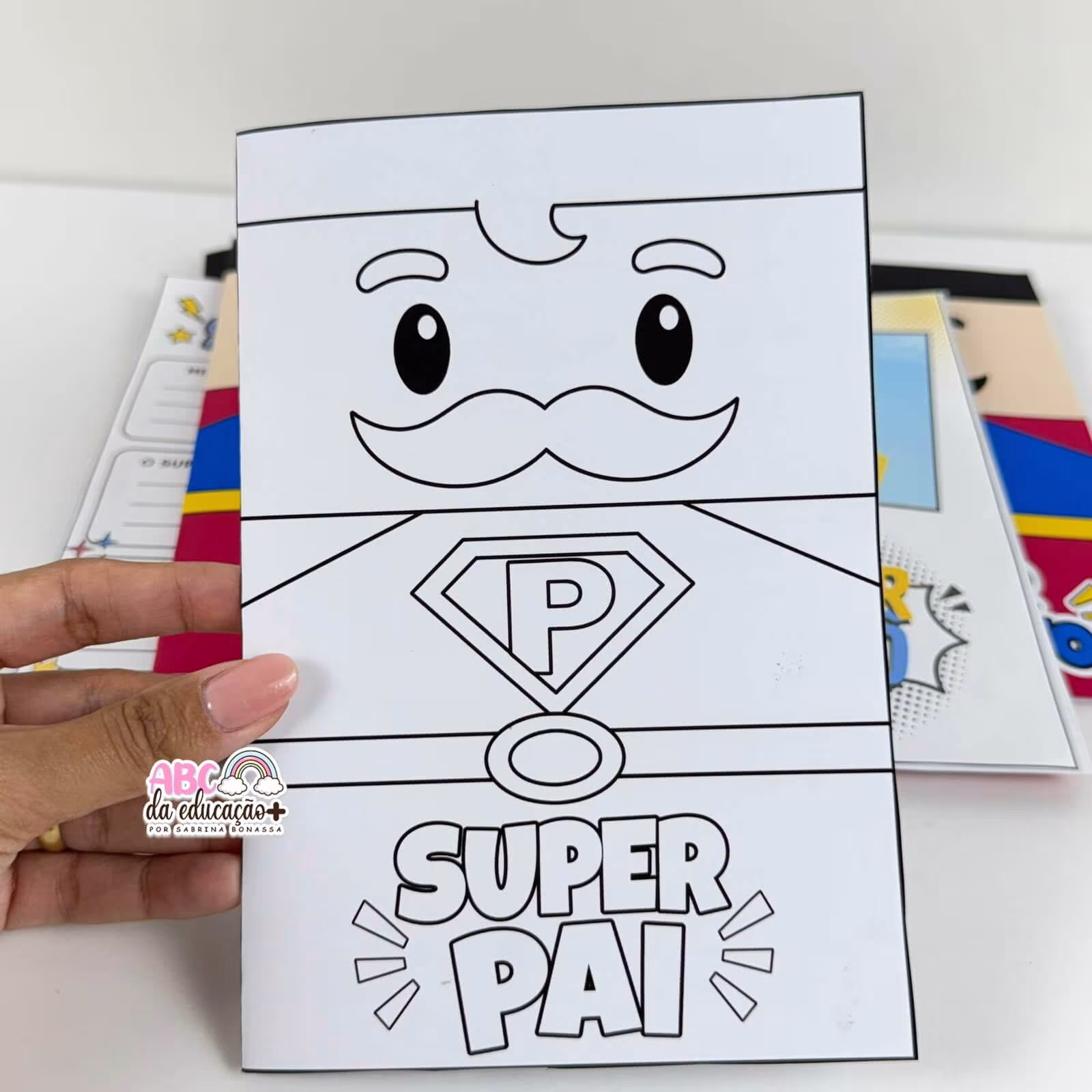 Cartão Pai Super-Herói - Dia dos Pais - Imagem 4