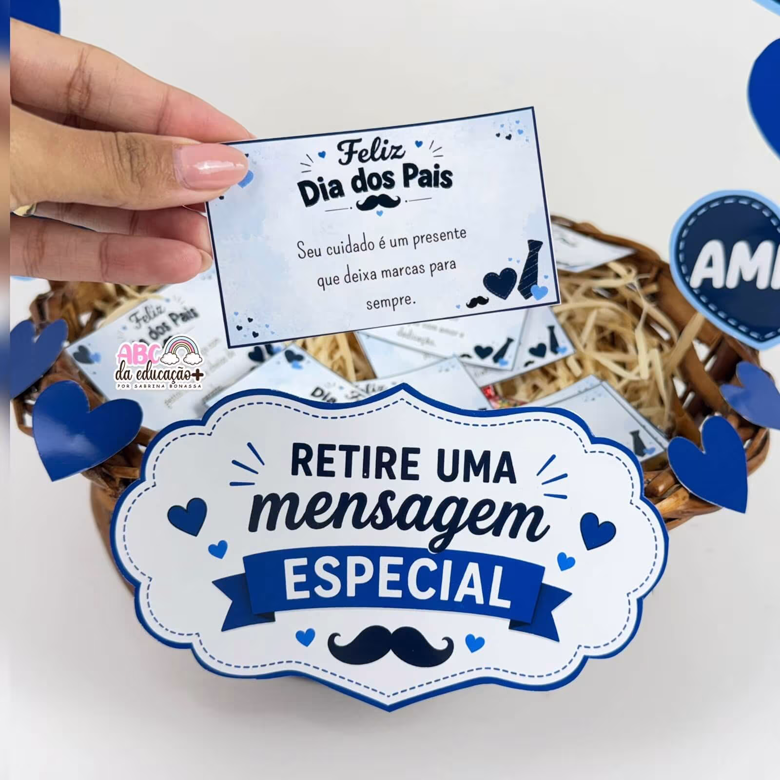 Cesta de Mensagens Dia dos Pais - Imagem 4