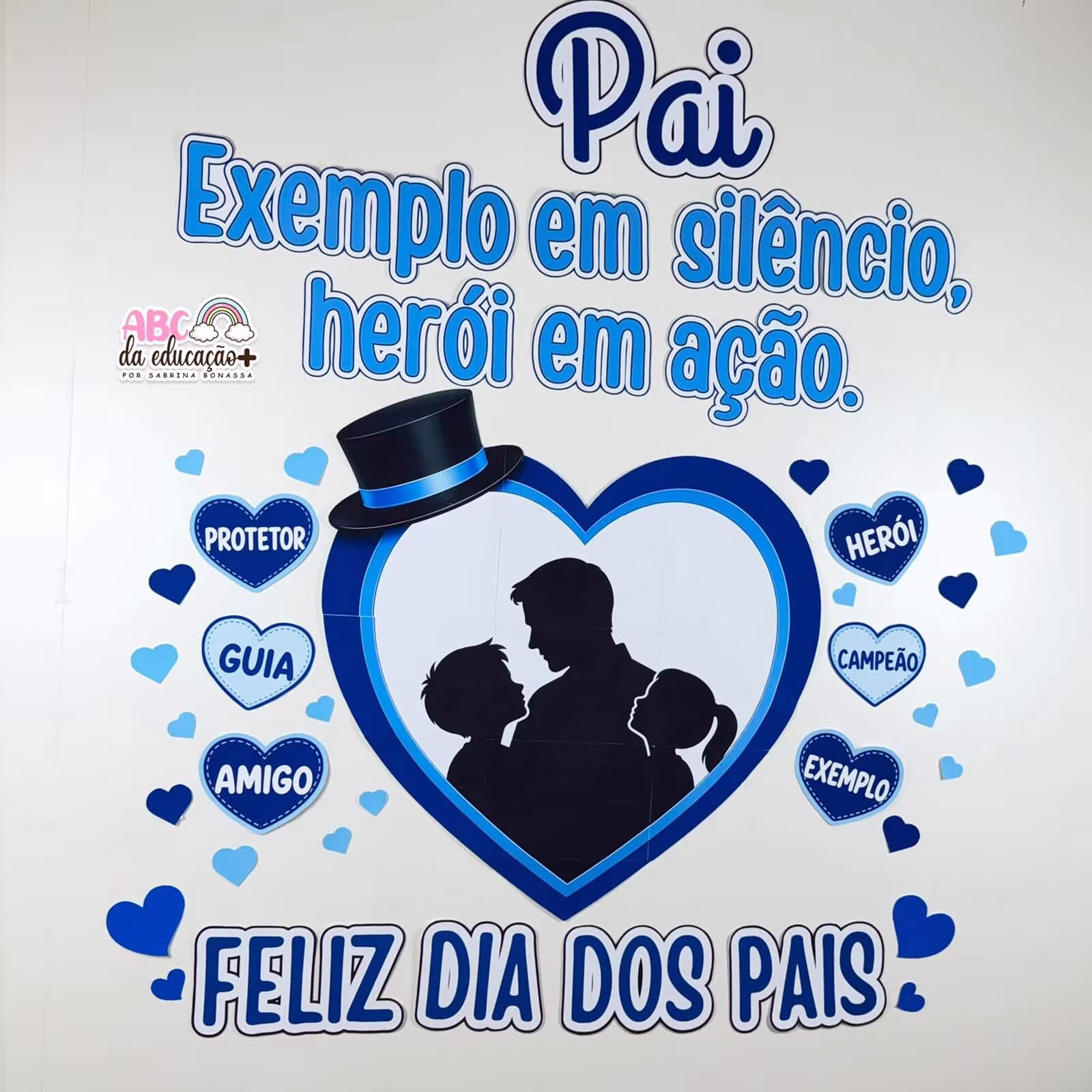 Painel Dia dos Pais Herói em Ação - Imagem 4