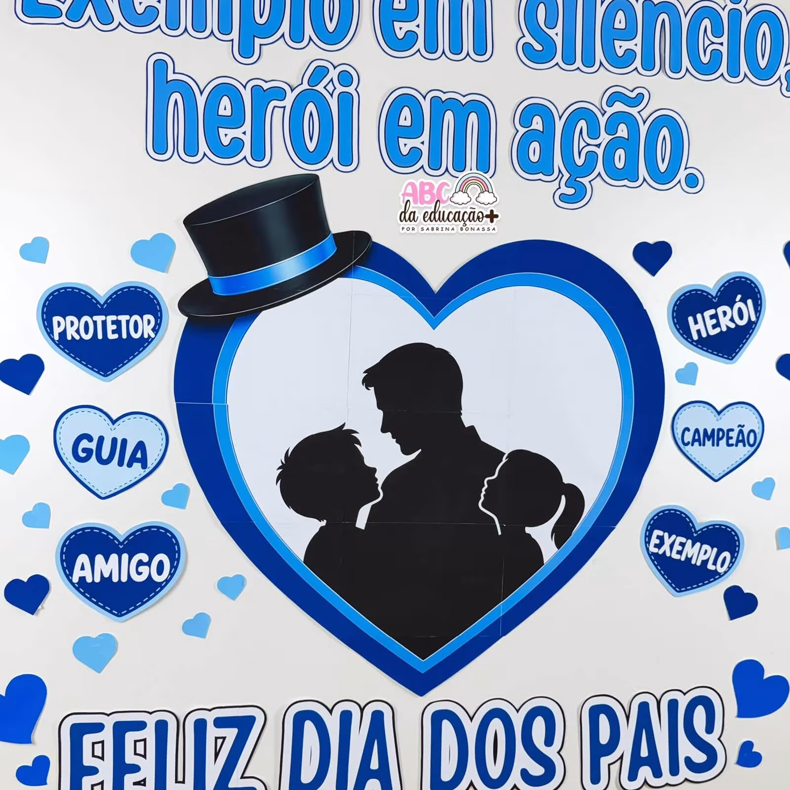 Painel Dia dos Pais Herói em Ação - Imagem 2
