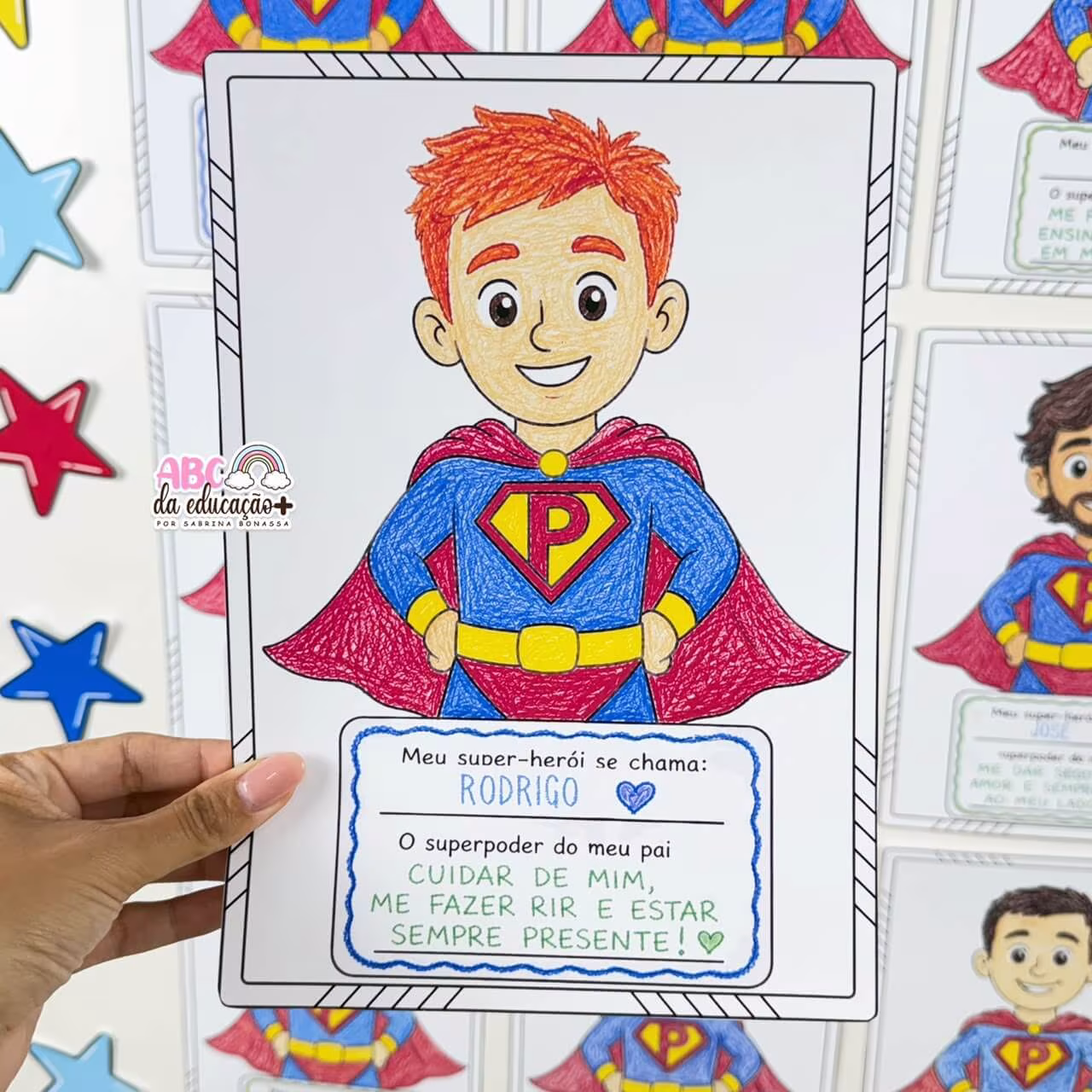 Painel Participativo Dia dos Pais – Meu Papai é um Super-Herói - Imagem 9